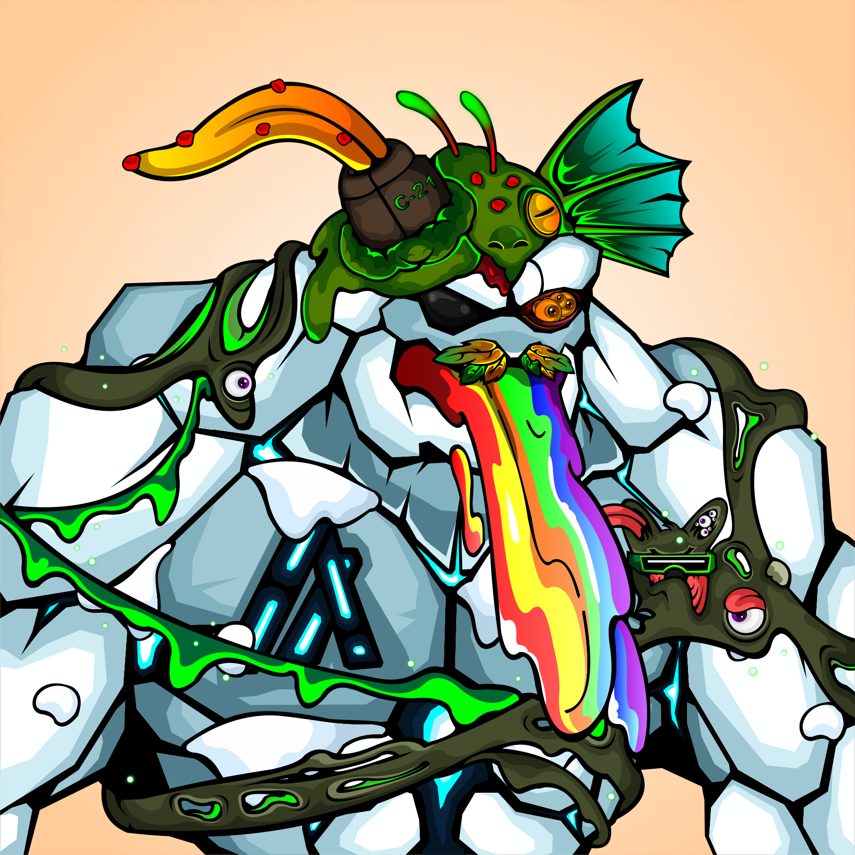 Bromo #372 NFT on Algorand