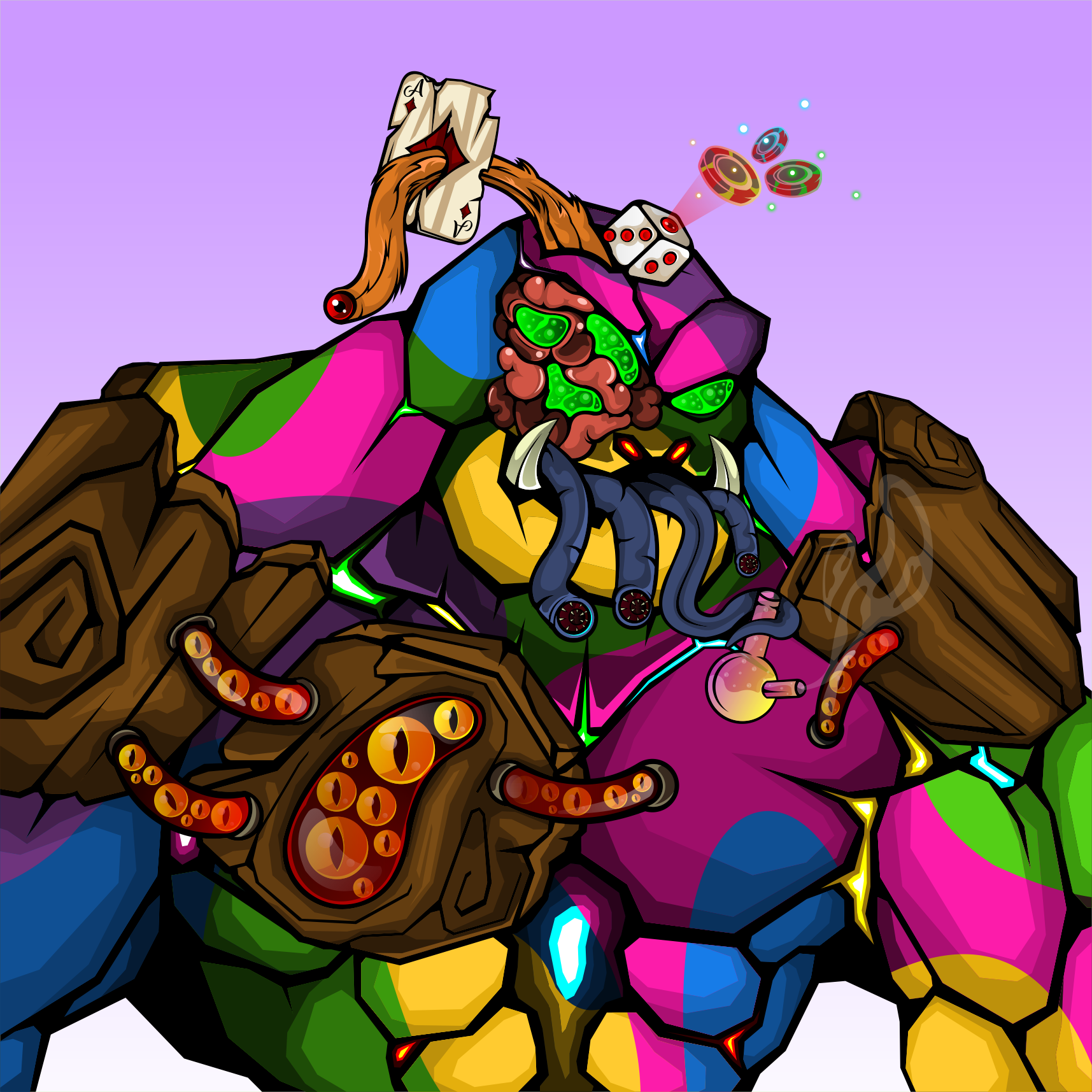 Bromo #528 NFT on Algorand