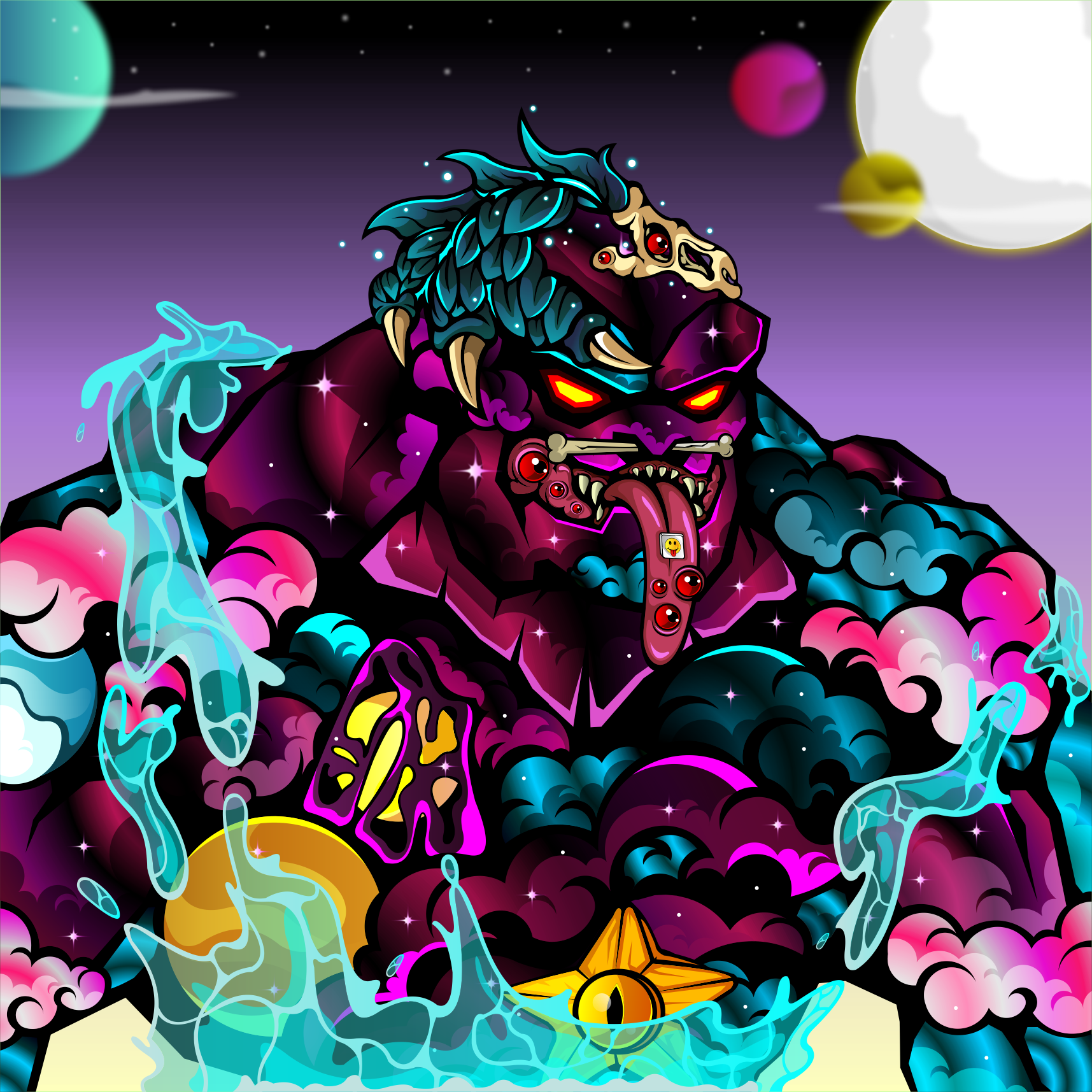 Bromo #555 NFT on Algorand