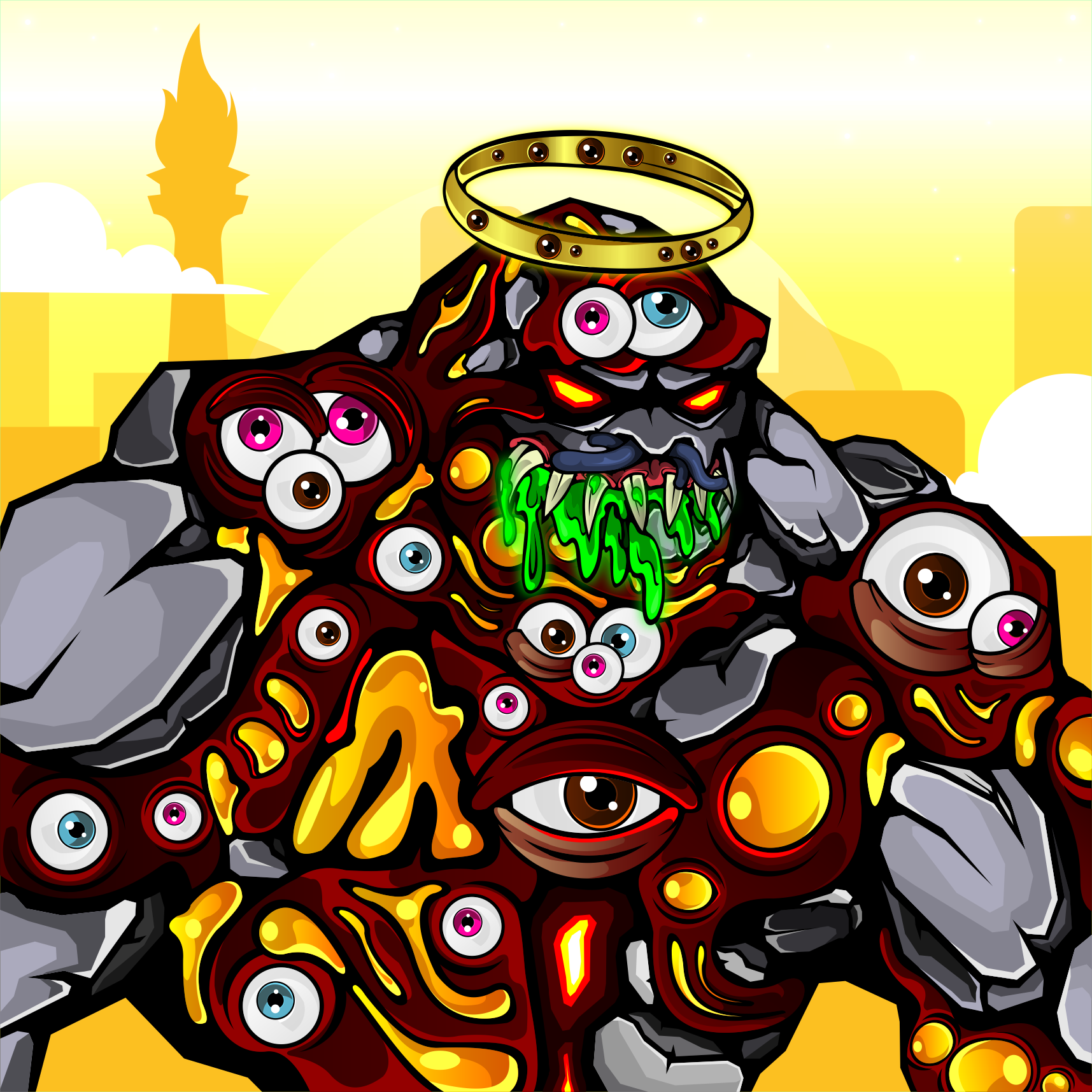 Bromo #710 NFT on Algorand