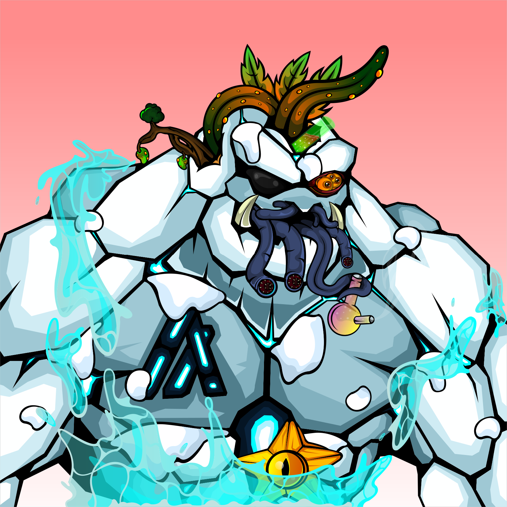 Bromo #843 NFT on Algorand