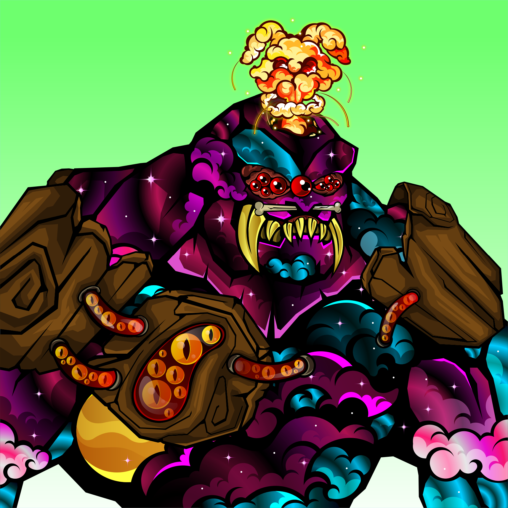 Bromo #869 NFT on Algorand