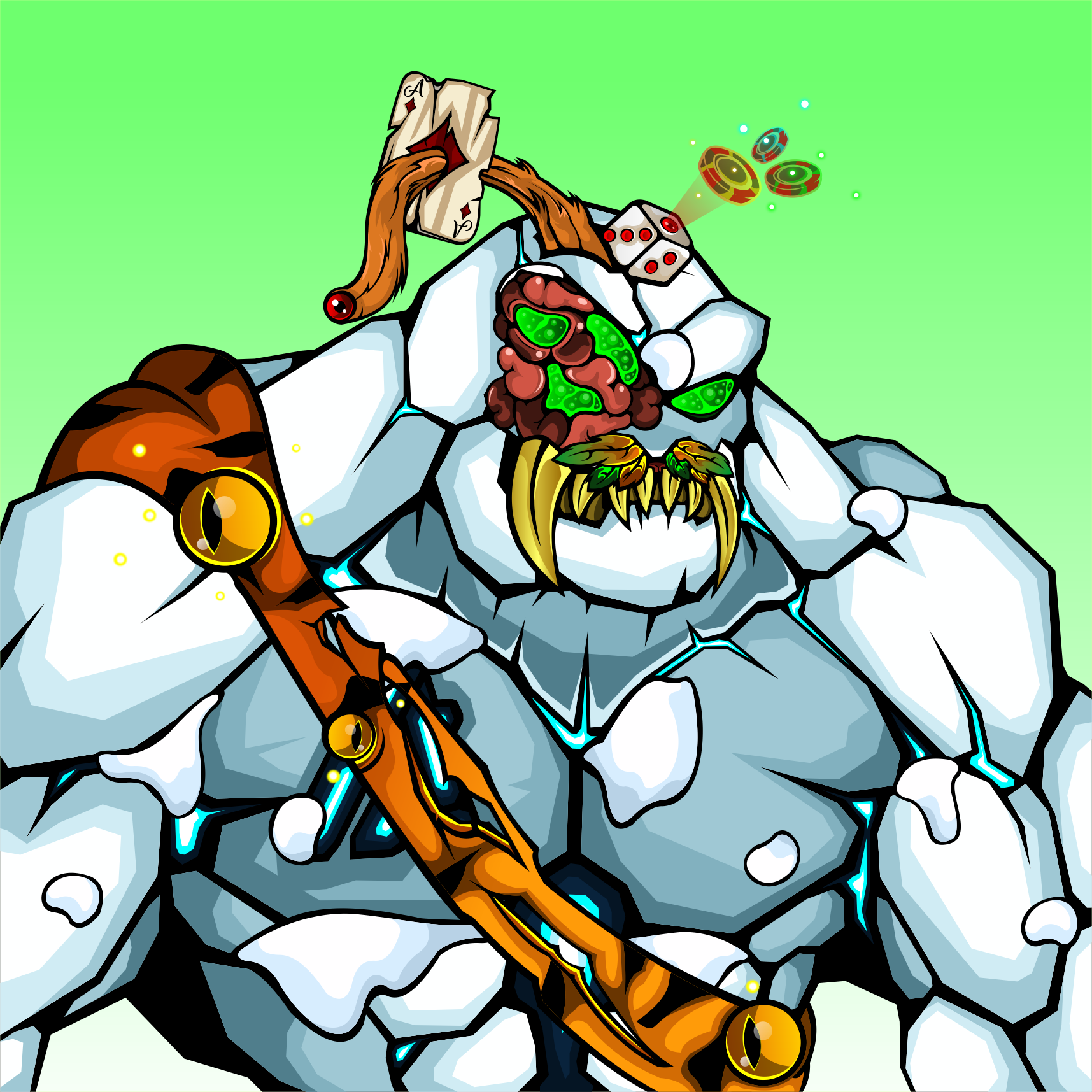 Bromo #871 NFT on Algorand