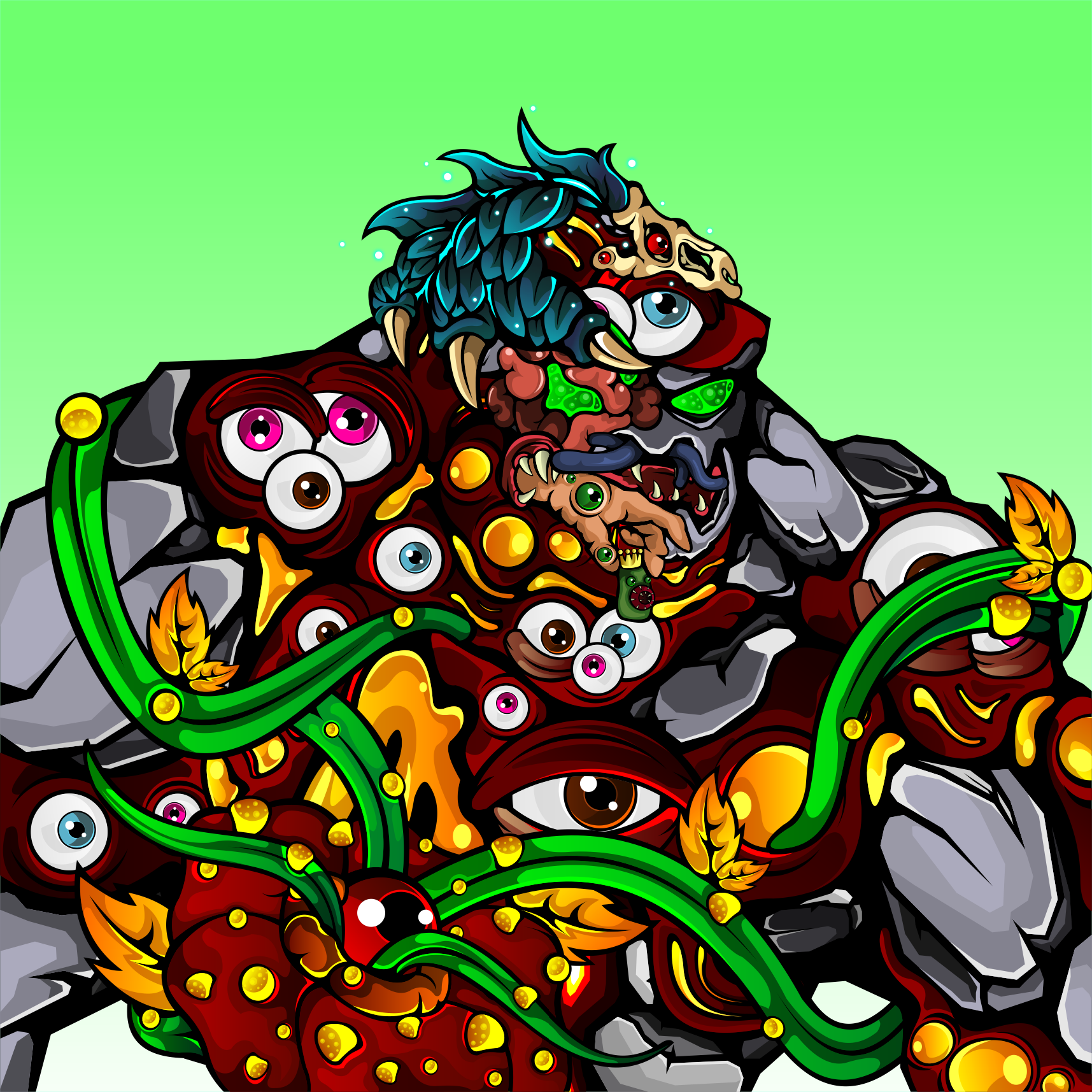 Bromo #886 NFT on Algorand