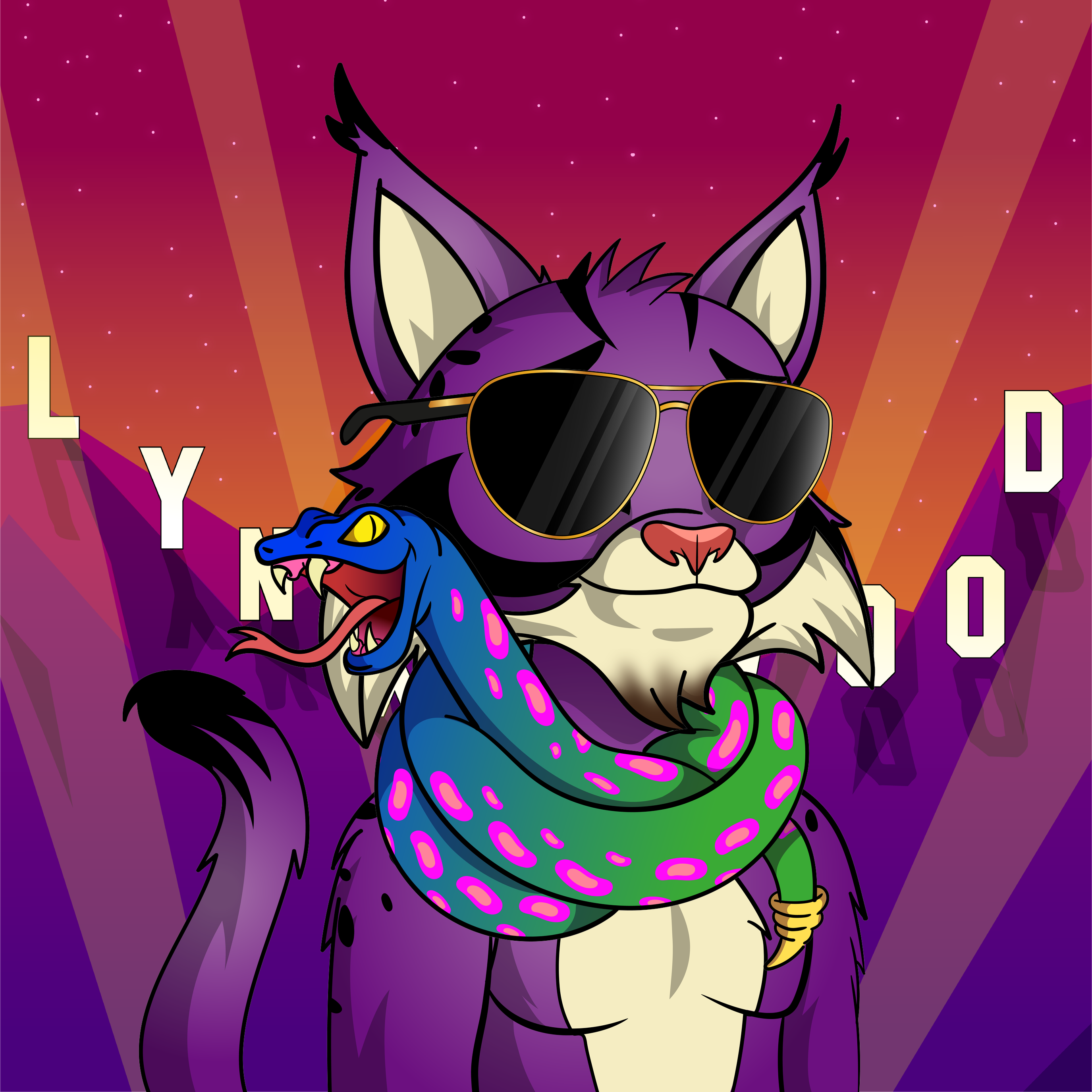 Lynx Genesis #1416 NFT on Algorand