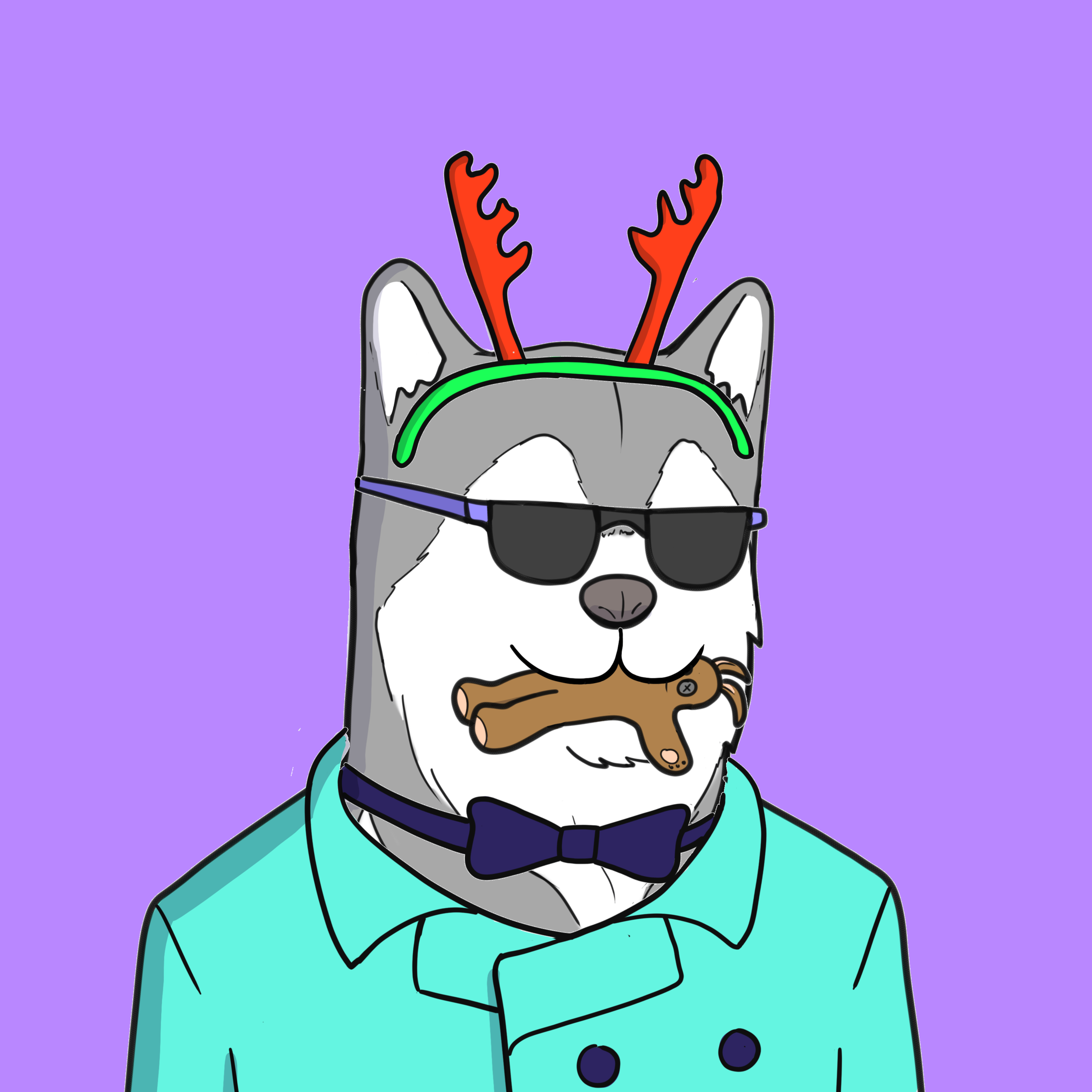 ALGORIAN DOGS #71 NFT on Algorand