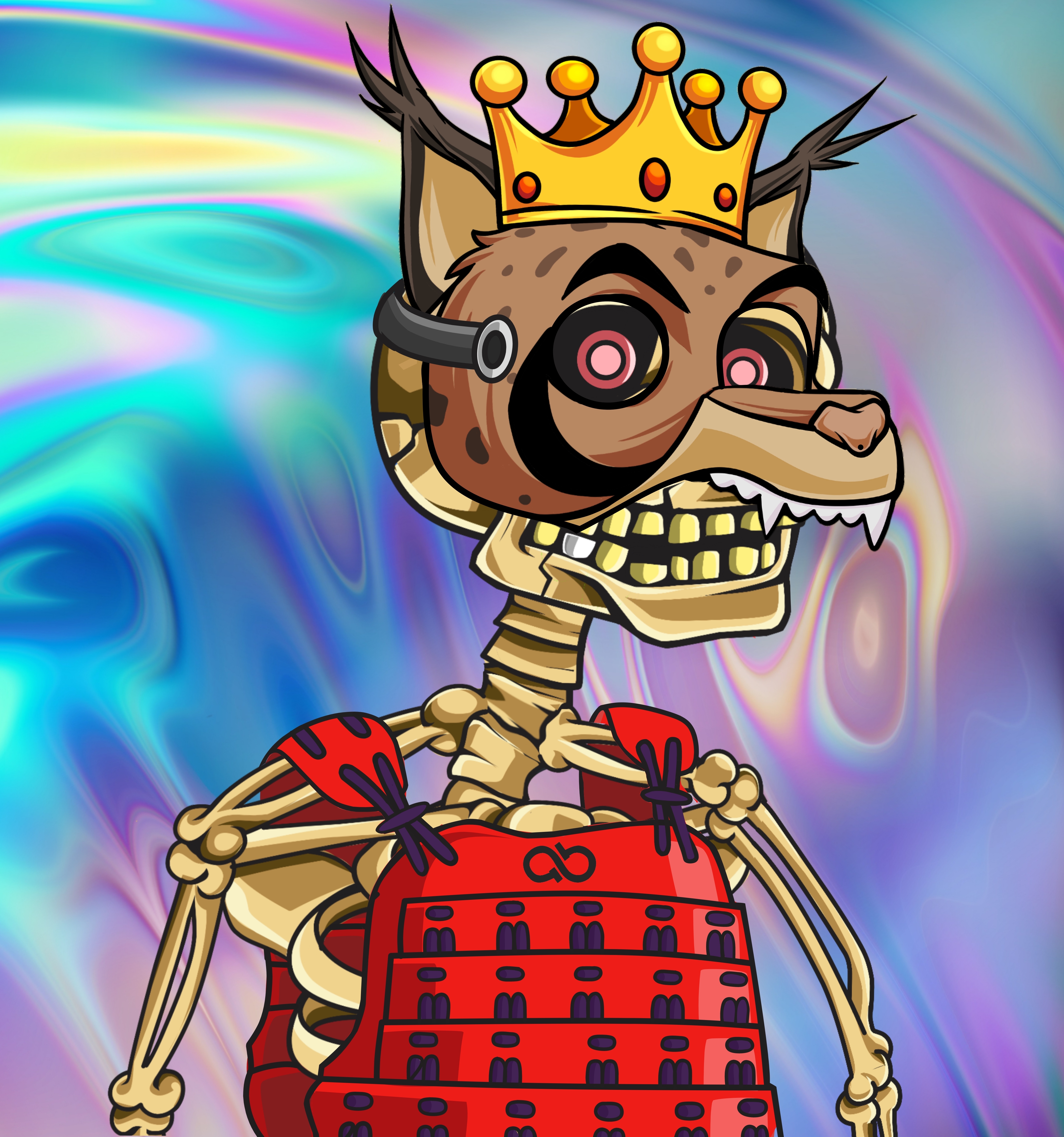 AlgoBones #49 - LYNX COLLAB NFT on Algorand