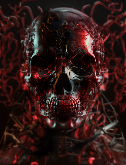 Cyber Skulls X Mortality (GEN3)