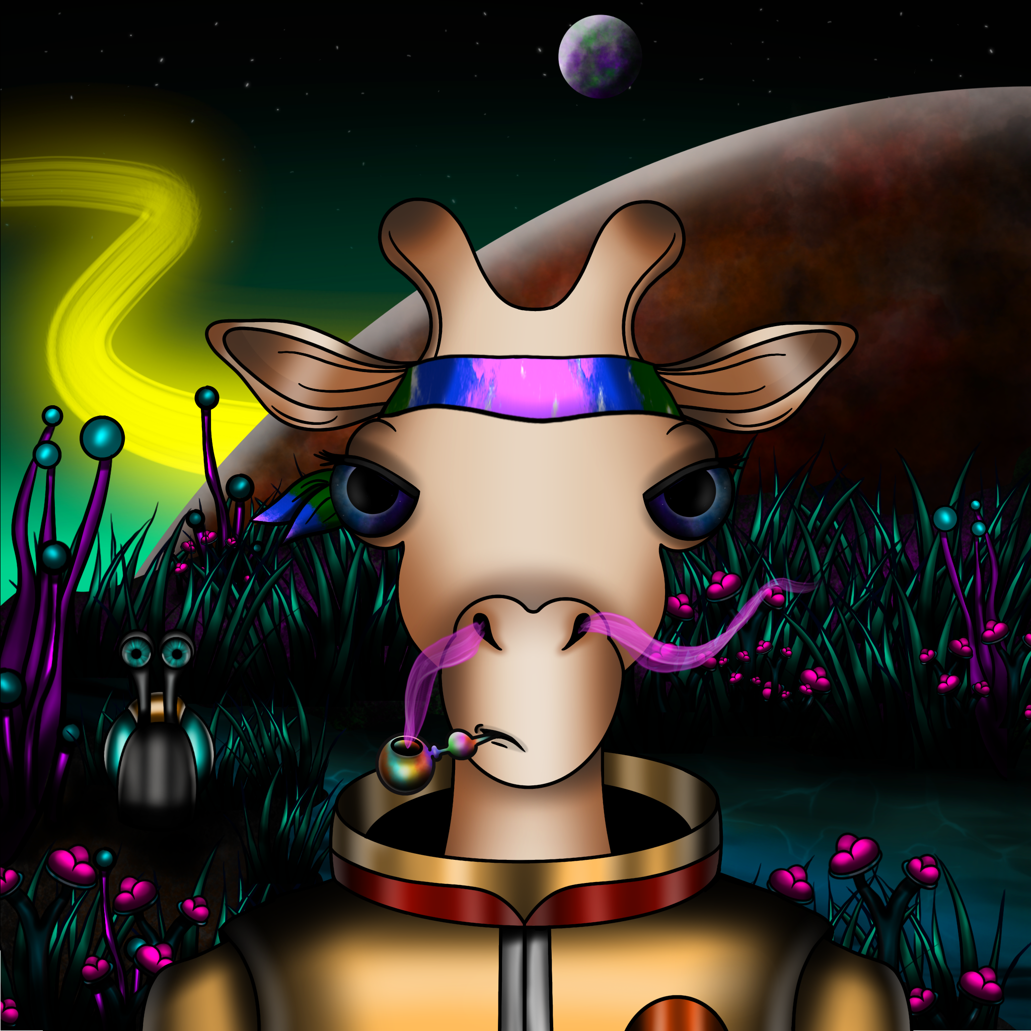 Cool Giraffe Gen2 #033 NFT on Algorand
