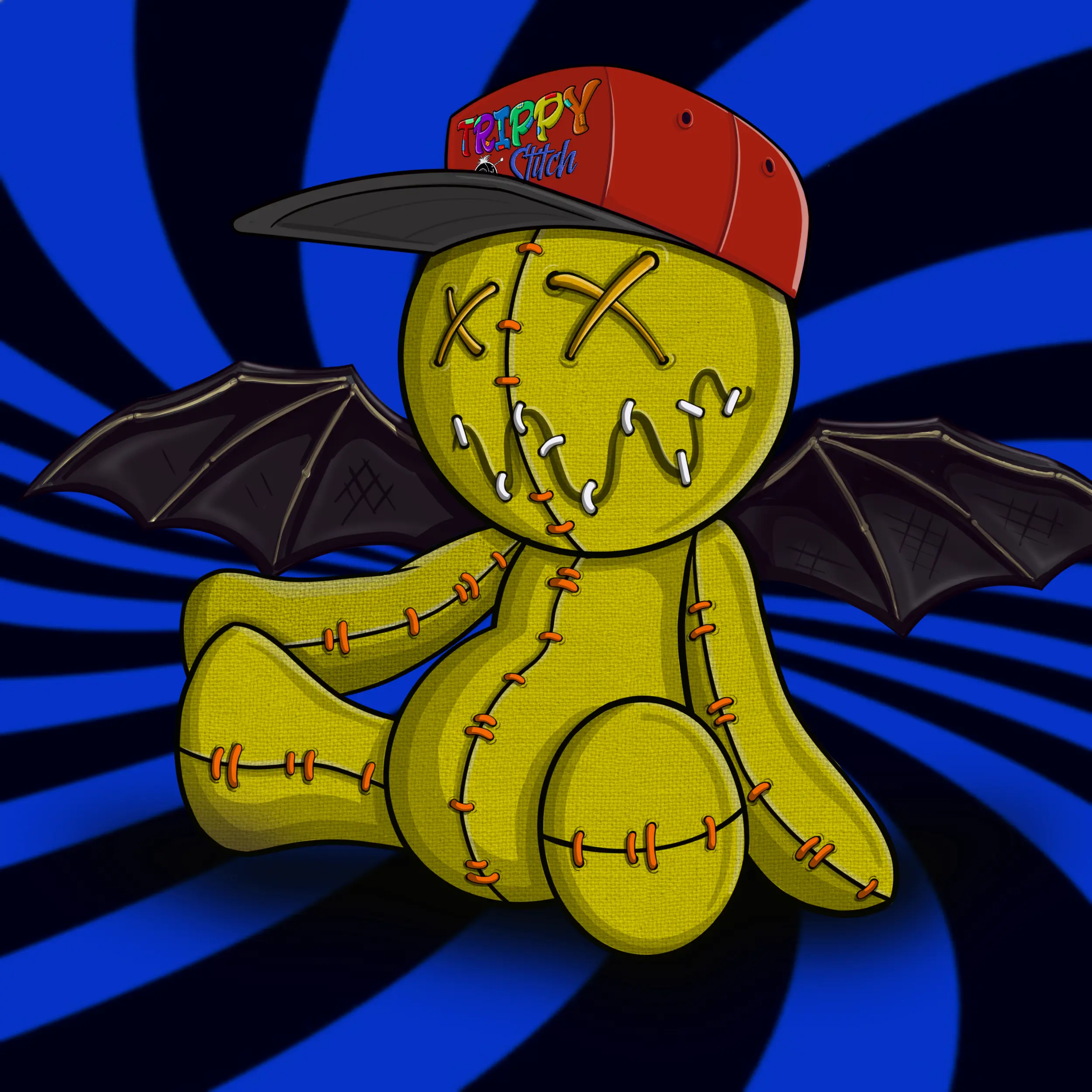 Trippy Stitch #1117 NFT on Algorand