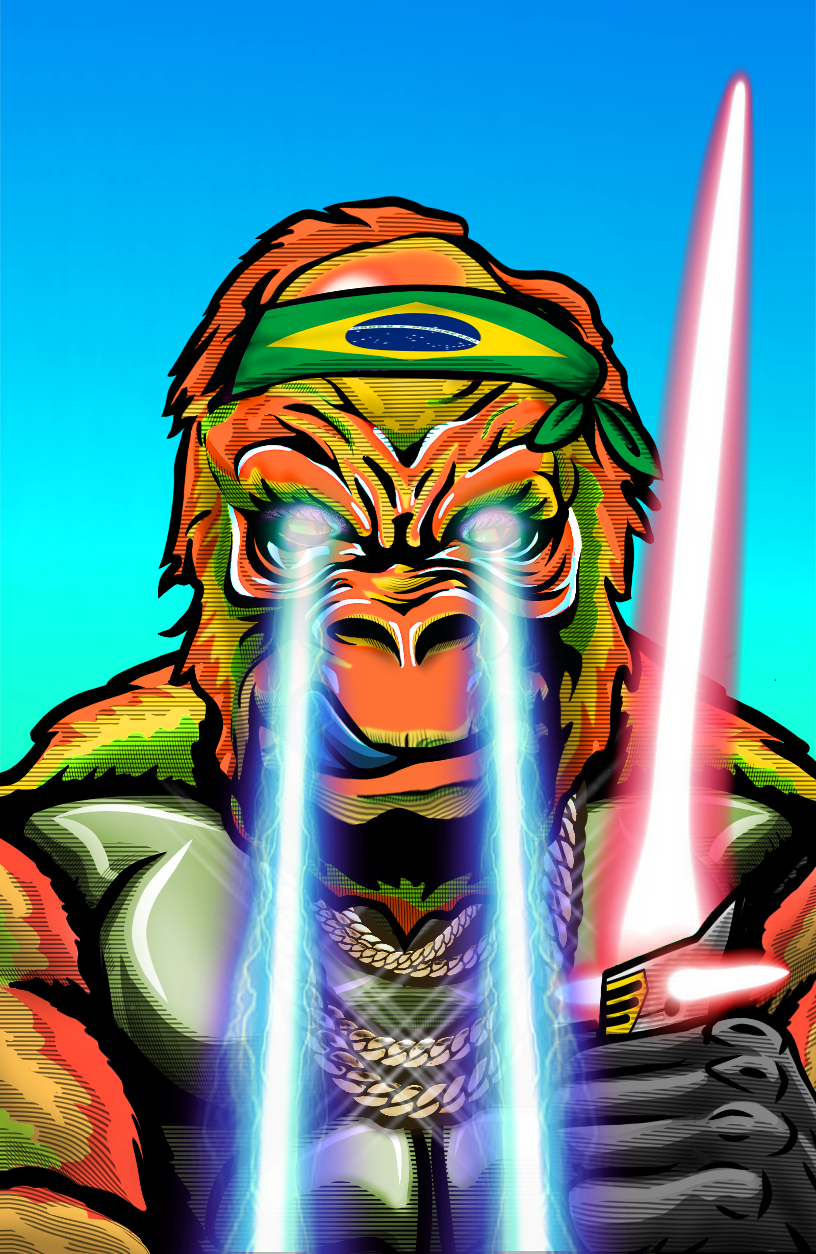 Gangster Gorilla 739 NFT on Algorand