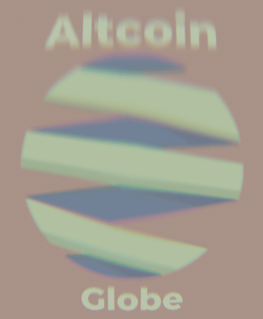 Altcoin globe