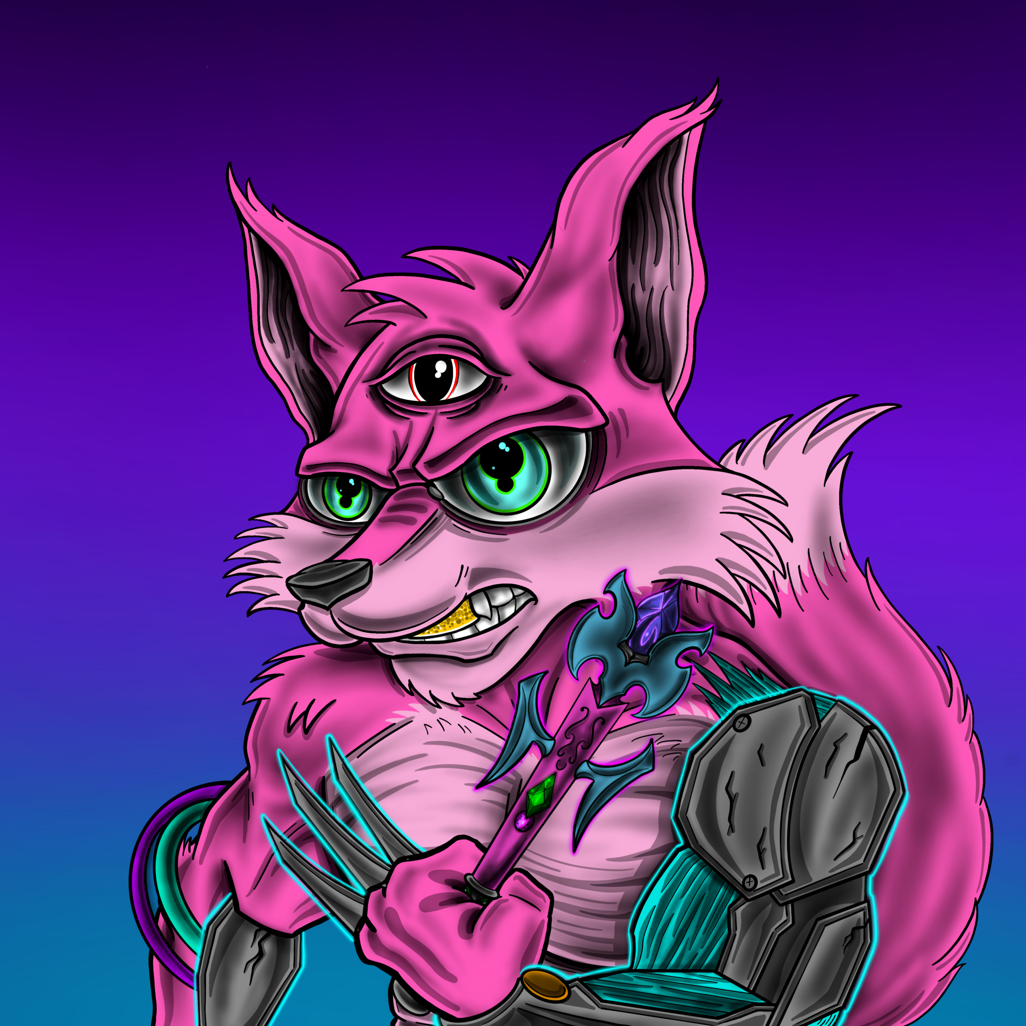 AlgoFoxCREW #102 NFT on Algorand
