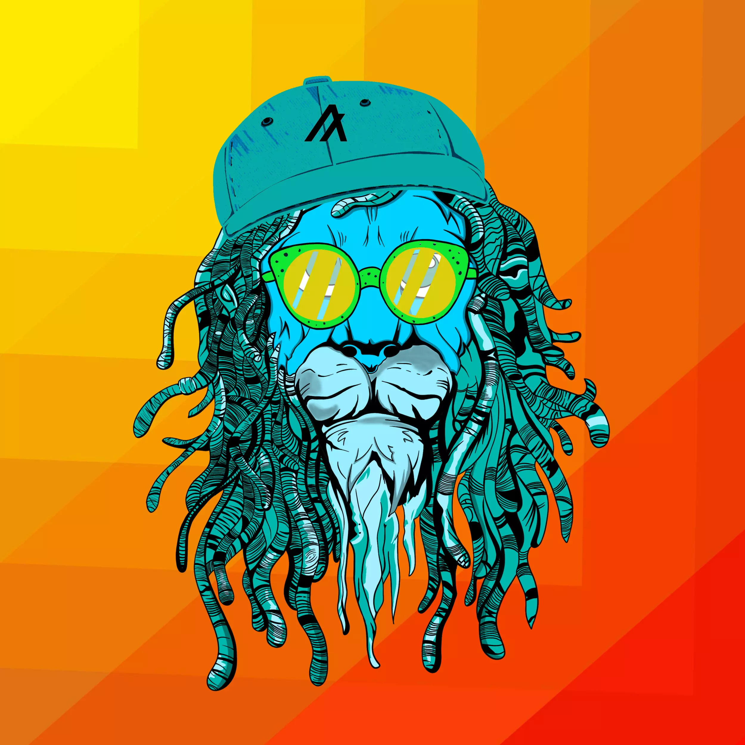 Reggae Lions #257 NFT on Algorand
