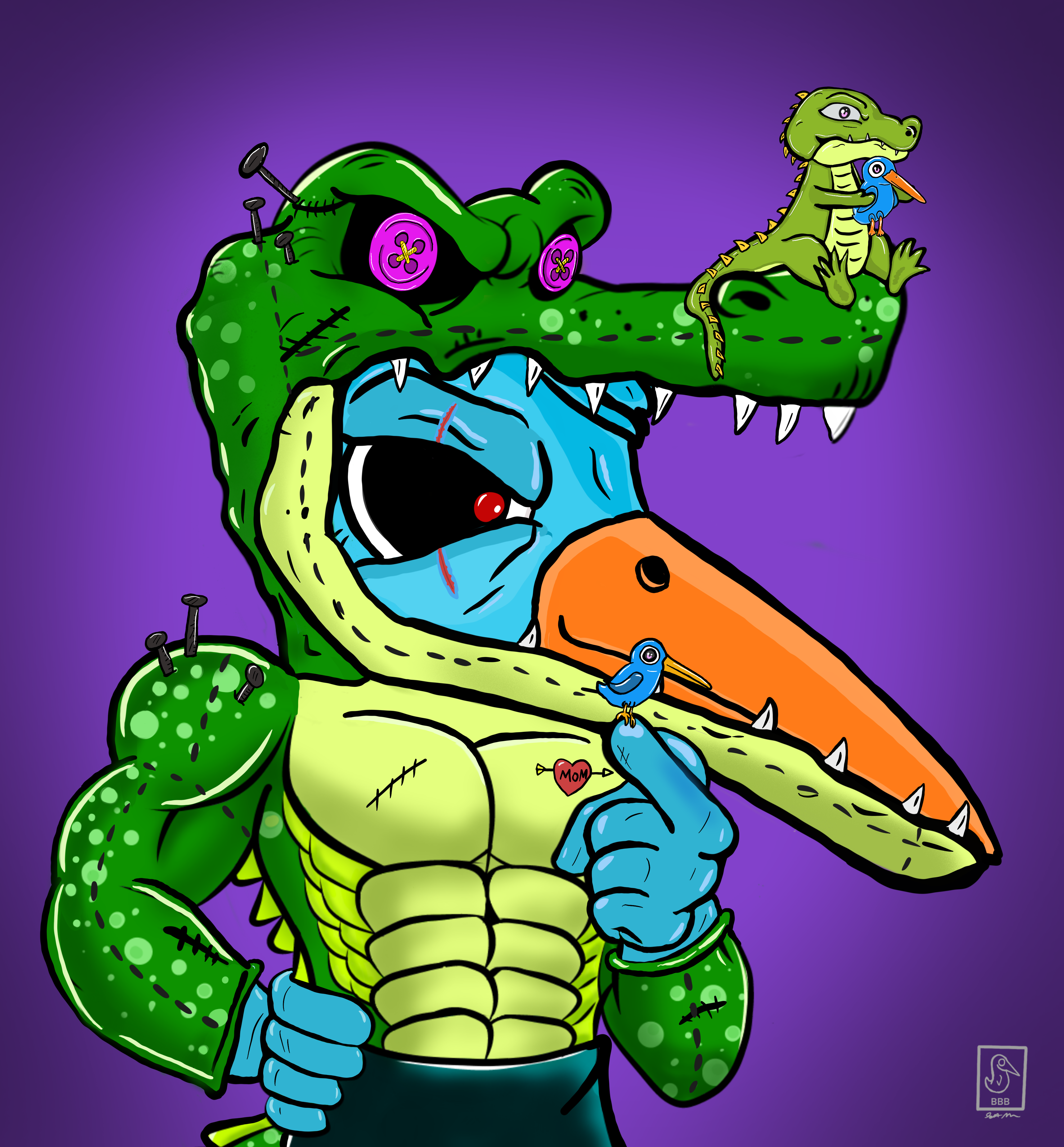 BILLYXALGOGATOR #3 NFT on Algorand