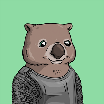 Wildlife Warrior Wombat #506