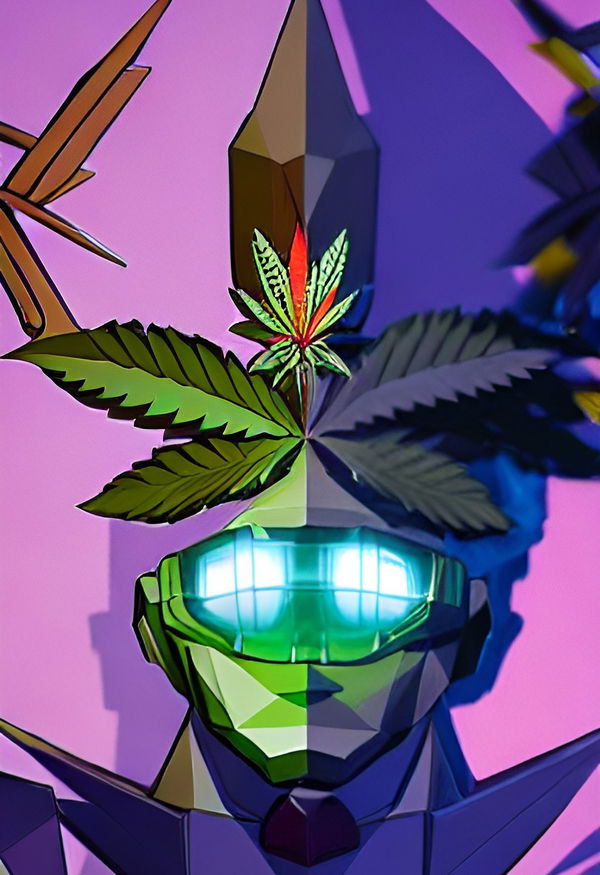 An image of AI Pothead #24