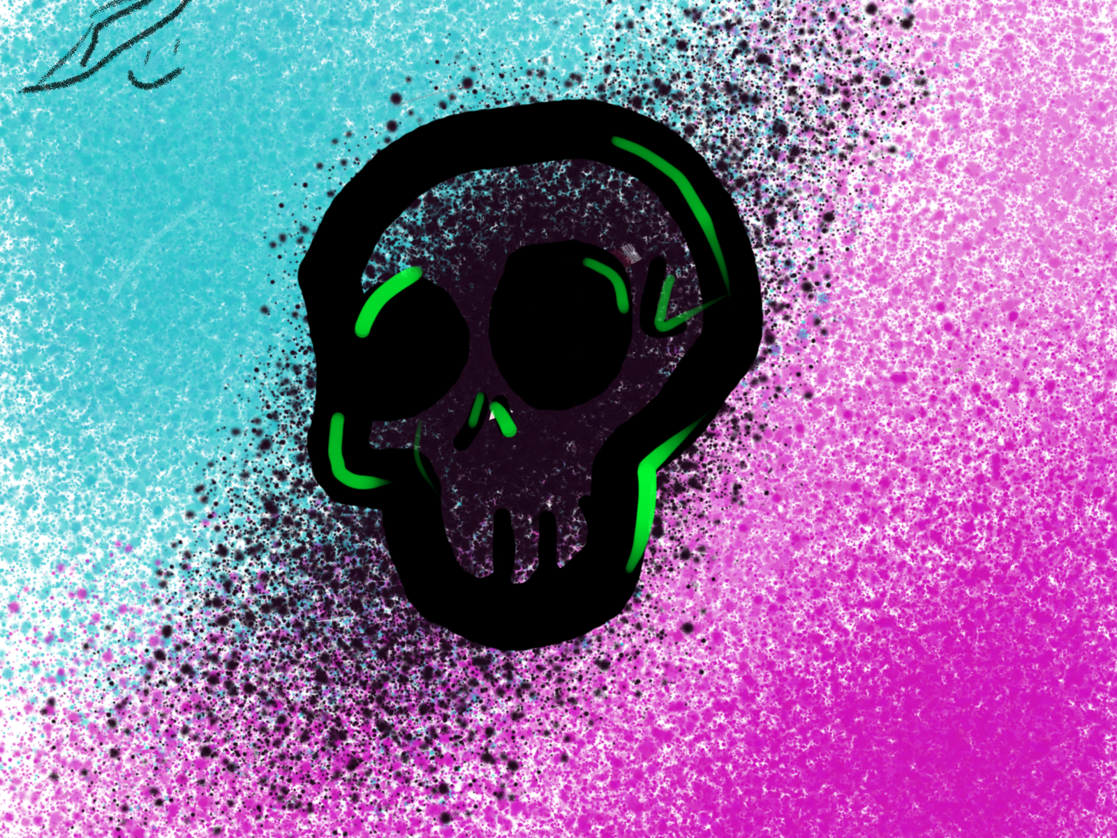 Neon Skulls #1