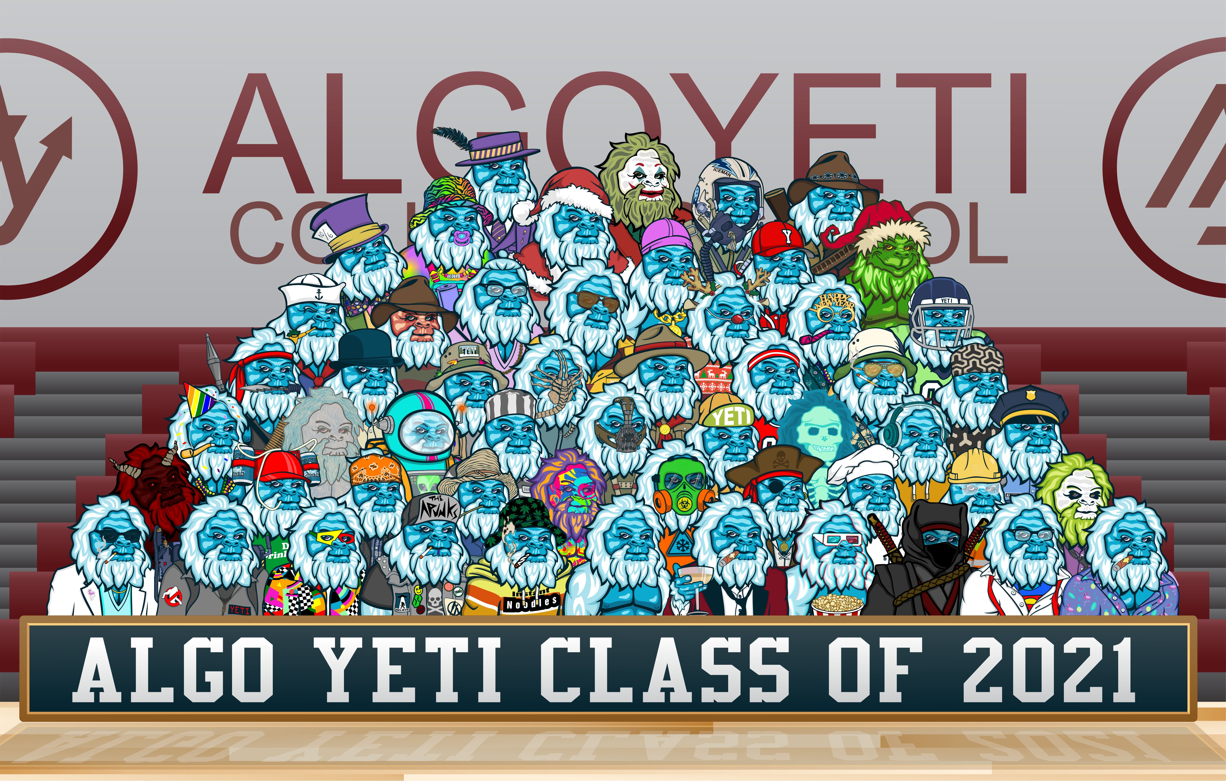 Algo Yeti Class of 2021 NFT on Algorand