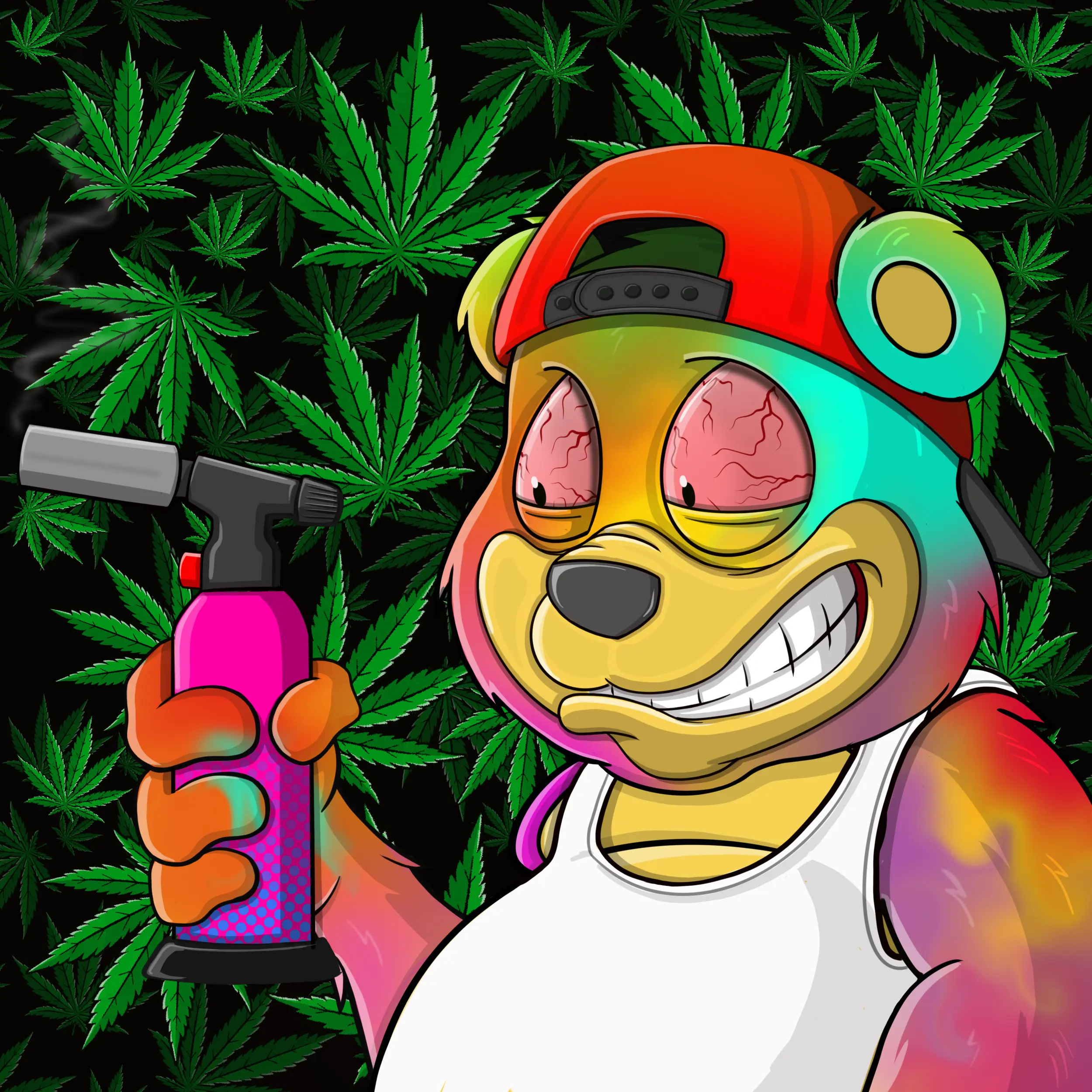 Burnin Bears #1541 NFT on Algorand