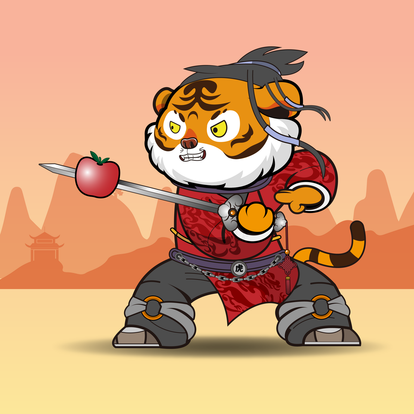 Wushu Chi #1100 NFT on Algorand