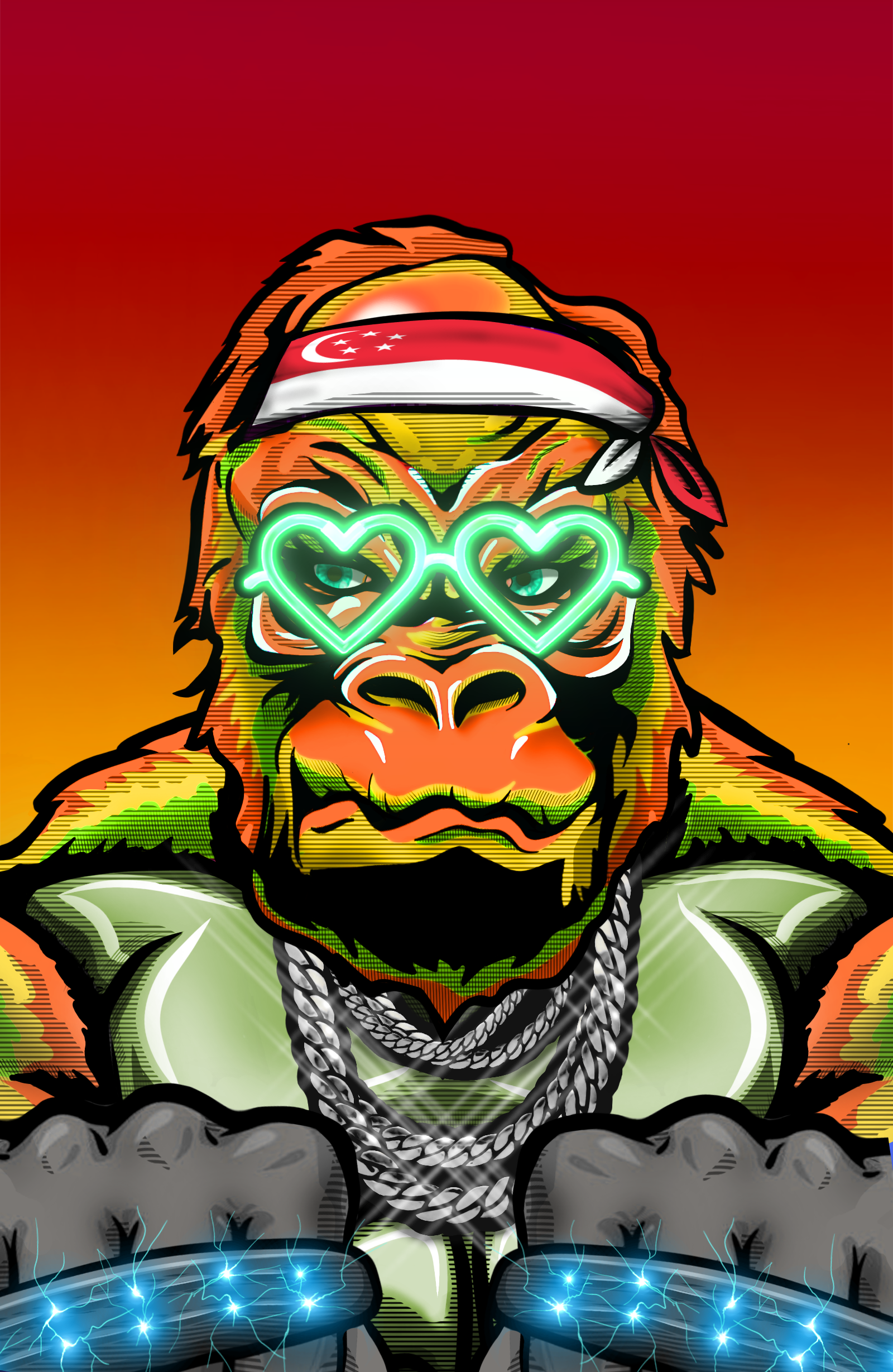 Gangster Gorilla 699 NFT on Algorand
