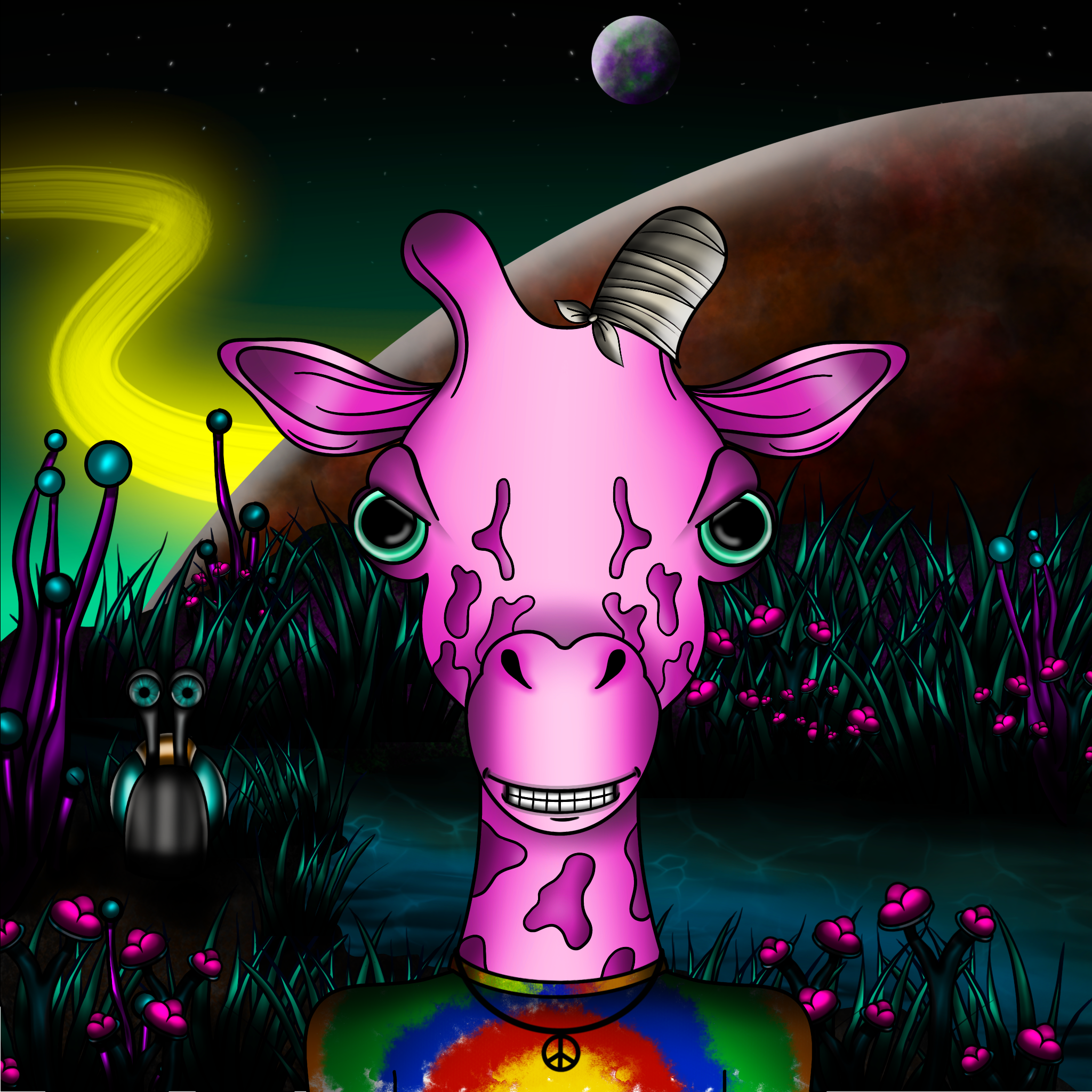 Cool Giraffe Gen2 #294 NFT on Algorand