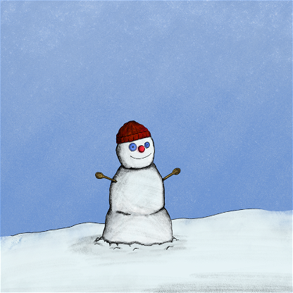 A snowy guy 39