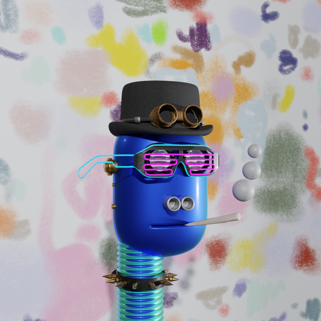 Industrial Punk Legendary #495 NFT on Algorand