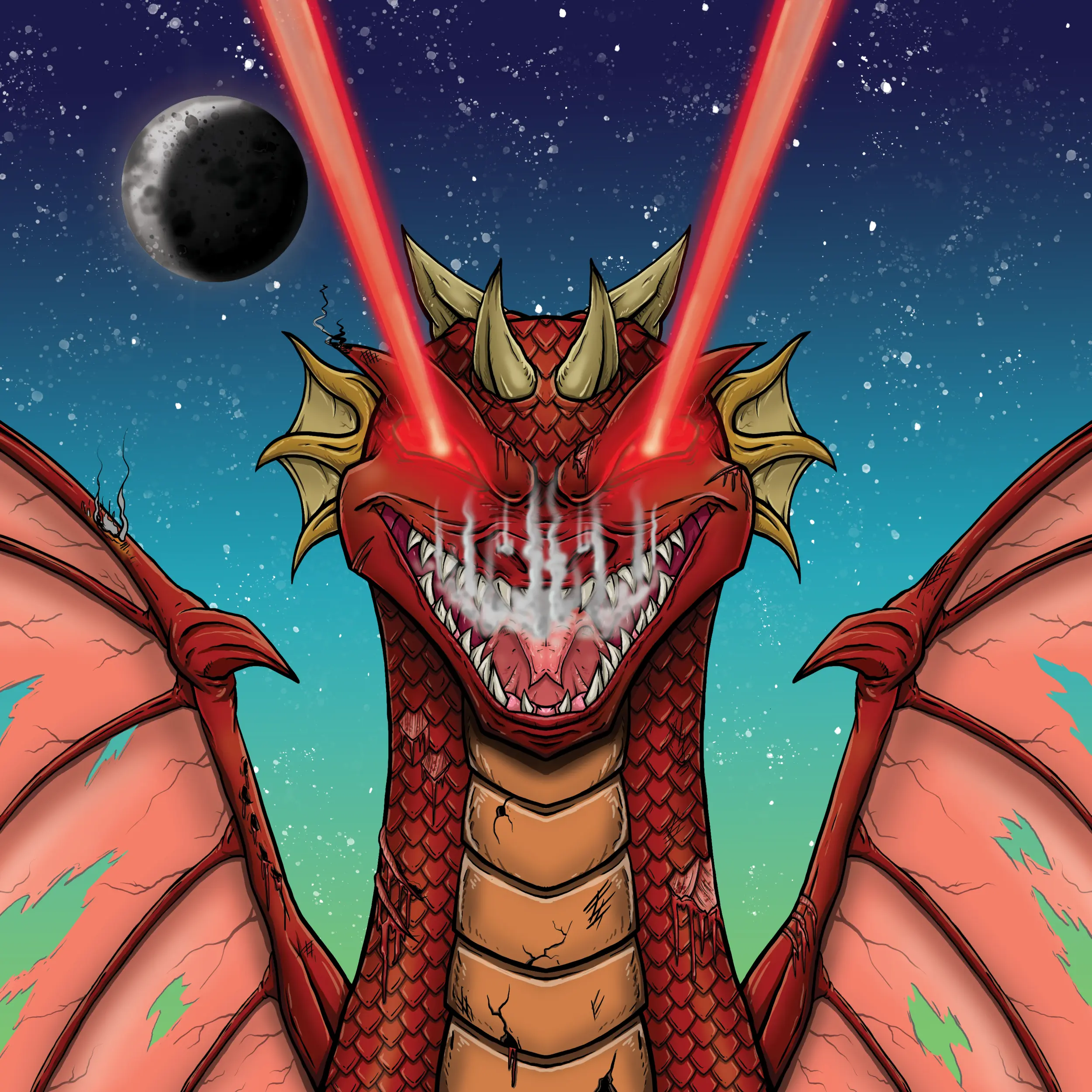 DragonFi Moon Dragons #557 NFT on Algorand