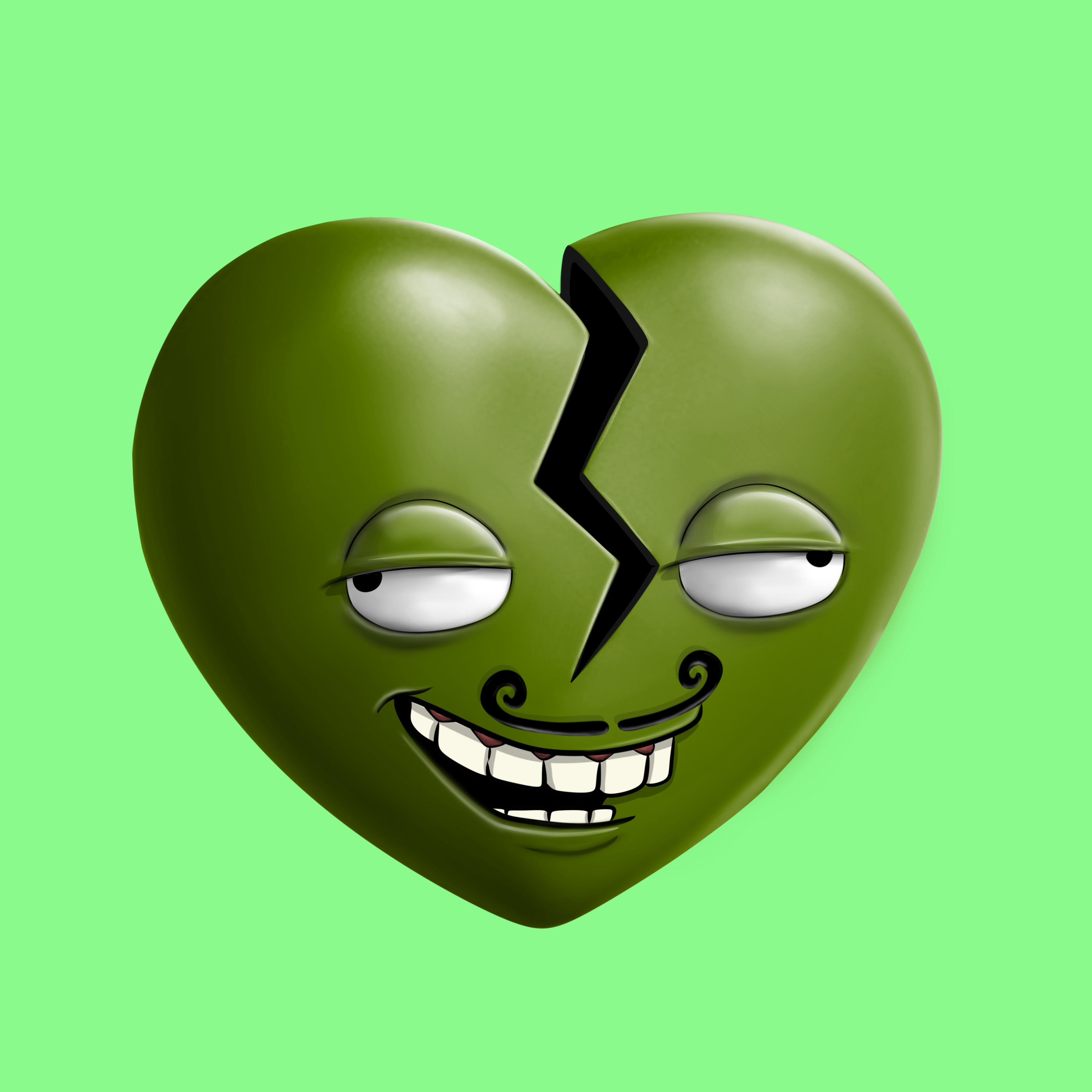 Broken Hearts Club #108 NFT on Algorand