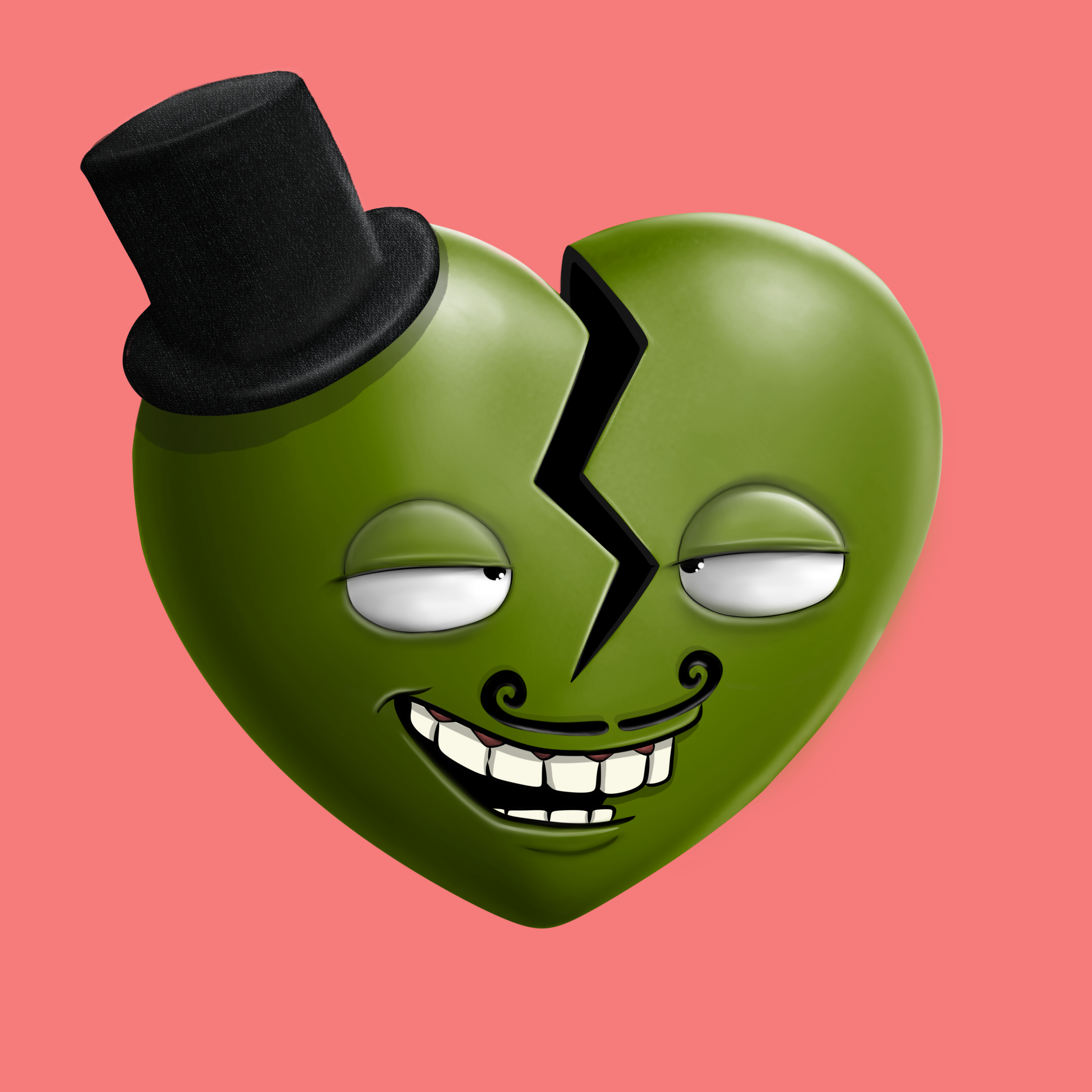 Broken Hearts Club #119 NFT on Algorand