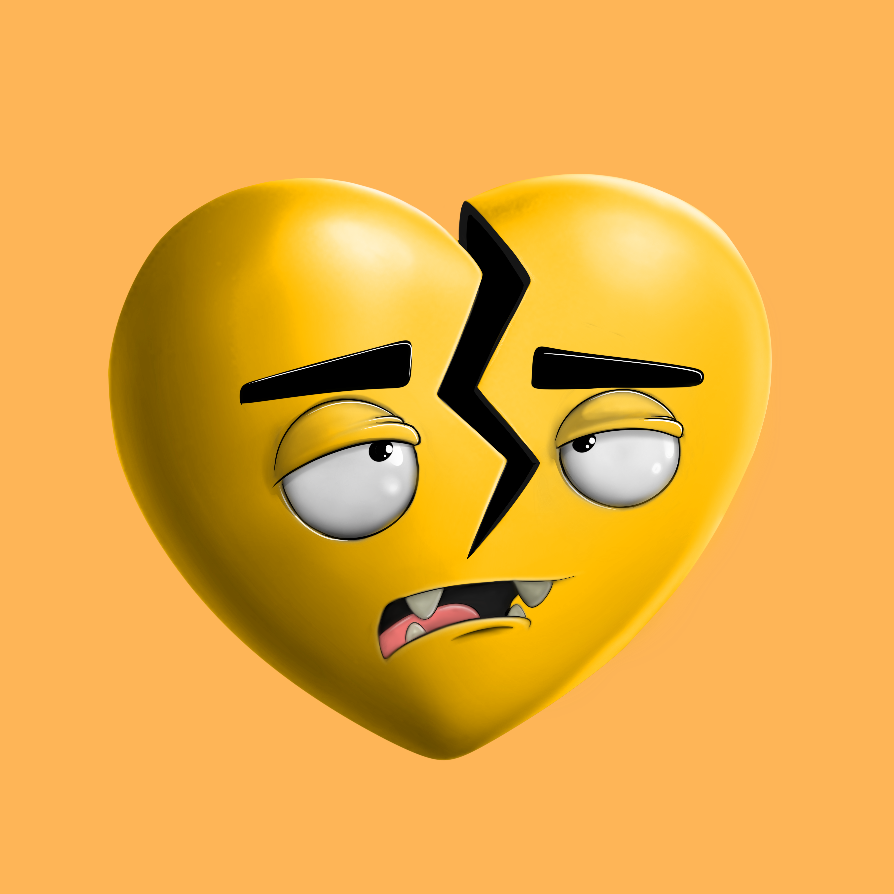 Broken Hearts Club #124 NFT on Algorand