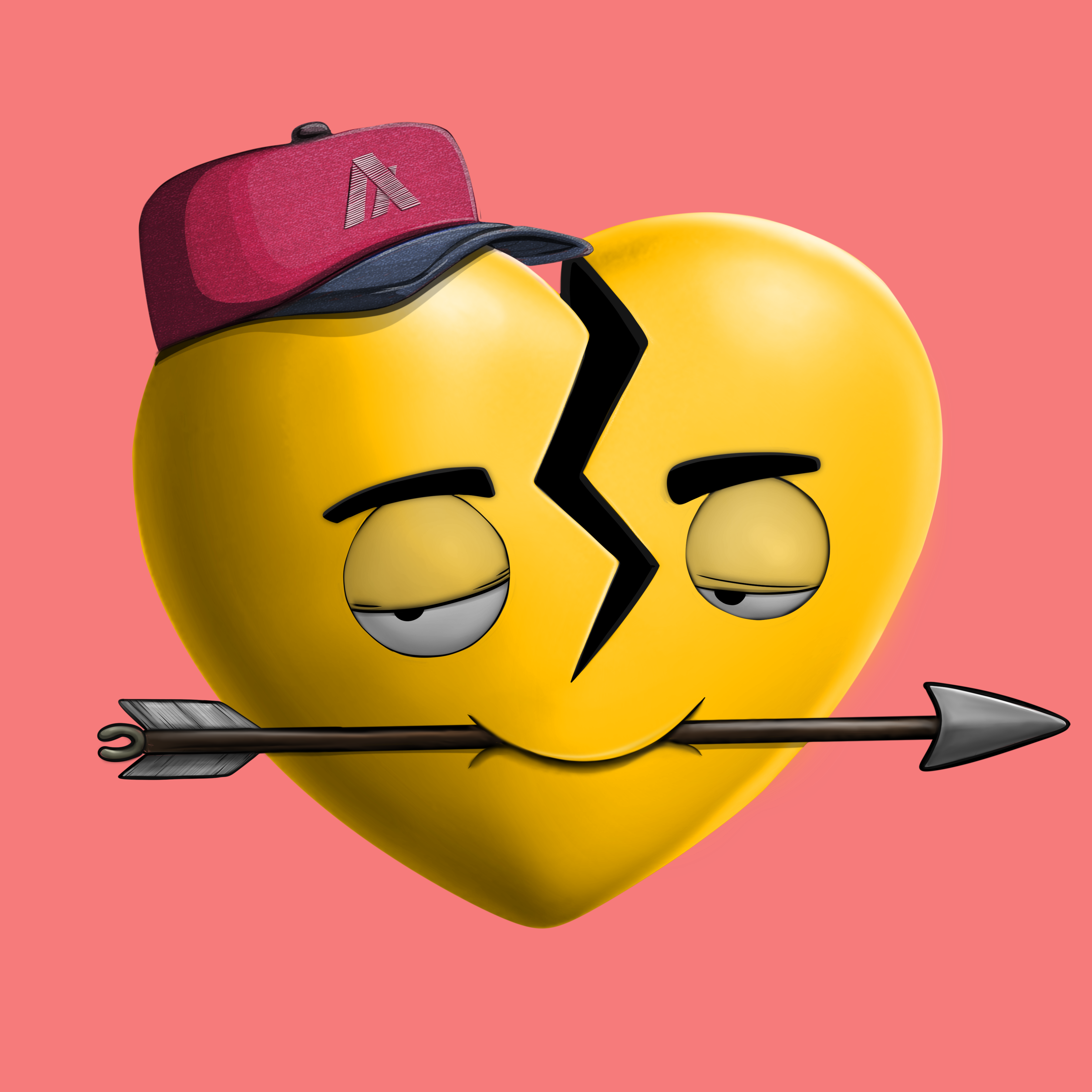 Broken Hearts Club #128 NFT on Algorand