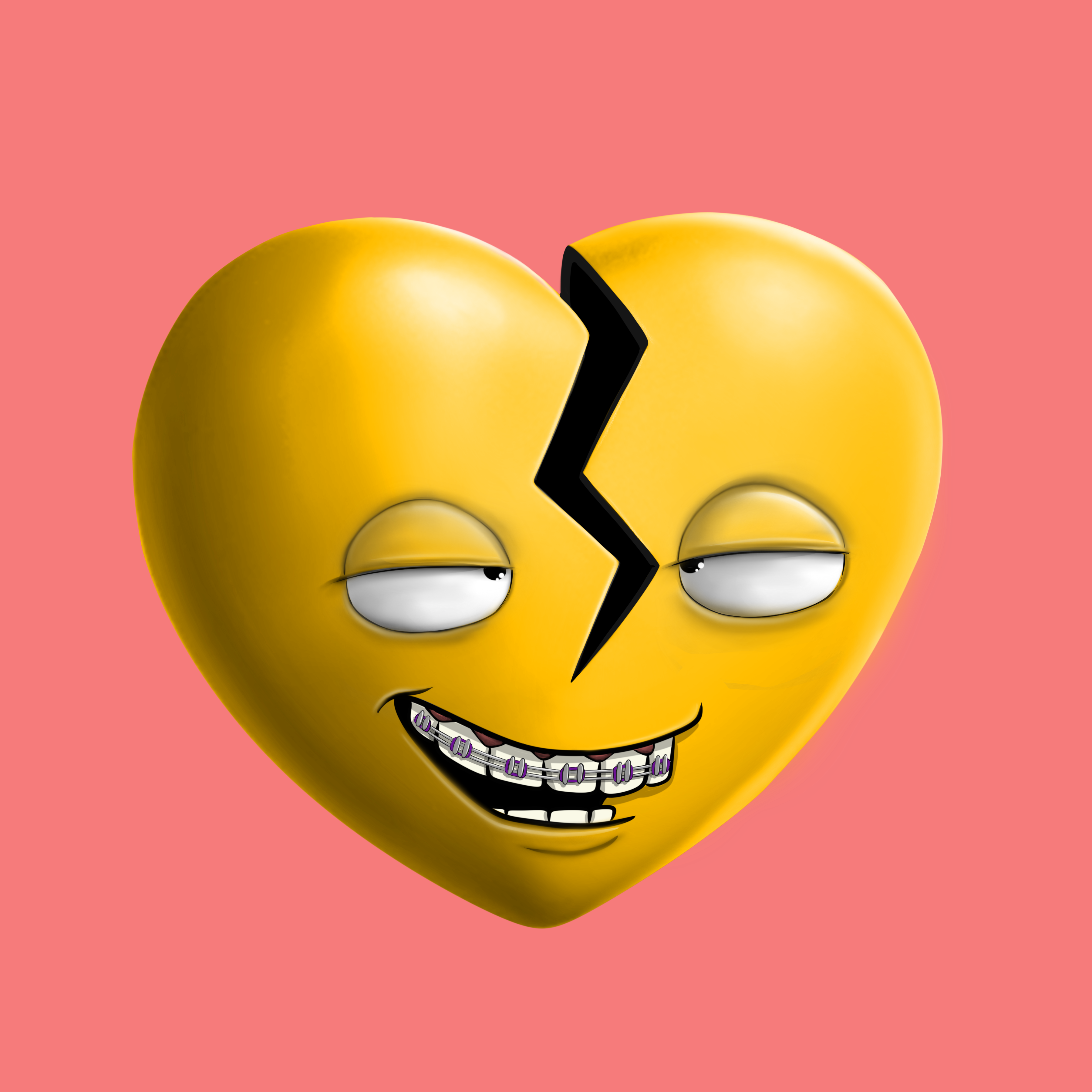 Broken Hearts Club #129 NFT on Algorand