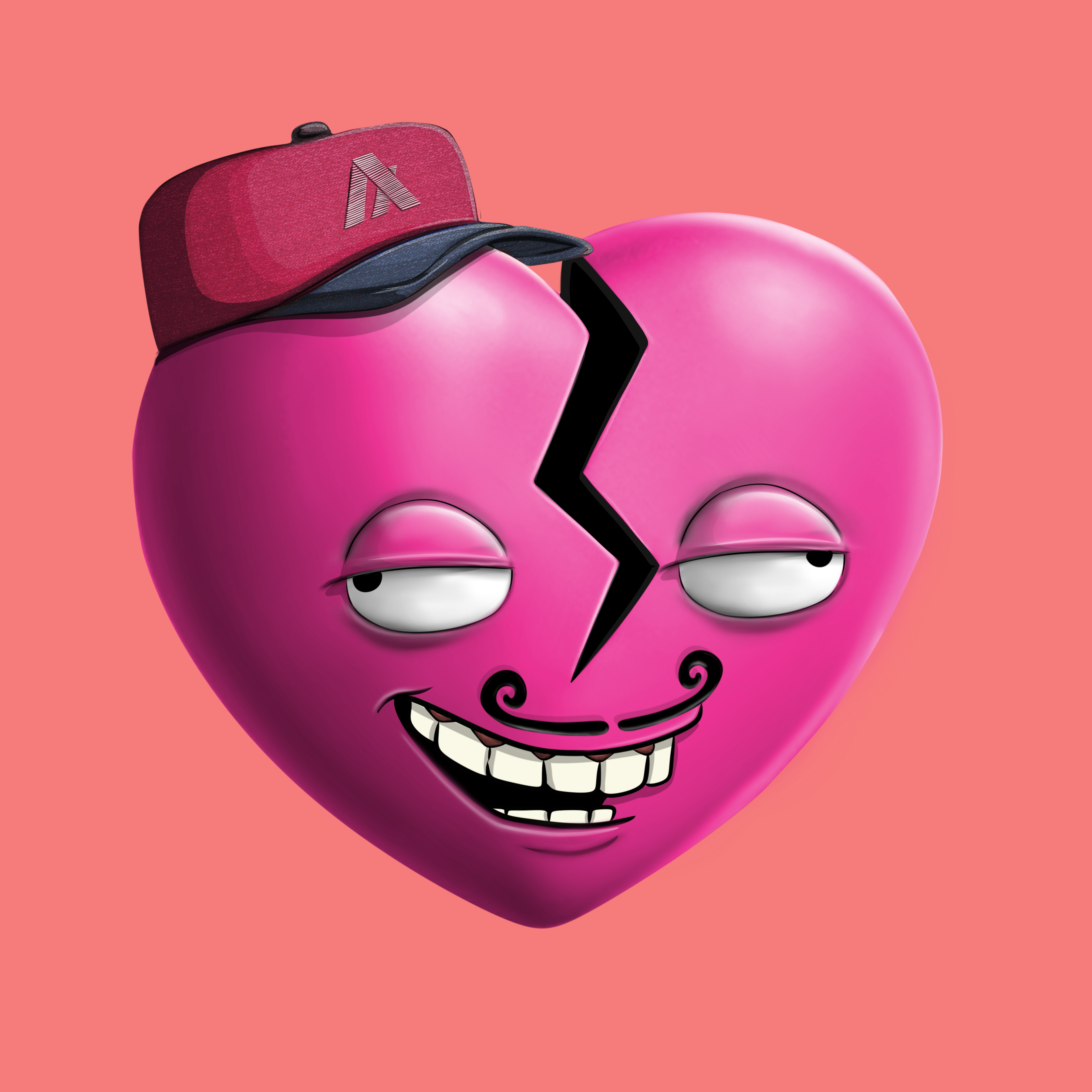 Broken Hearts Club #133 NFT on Algorand