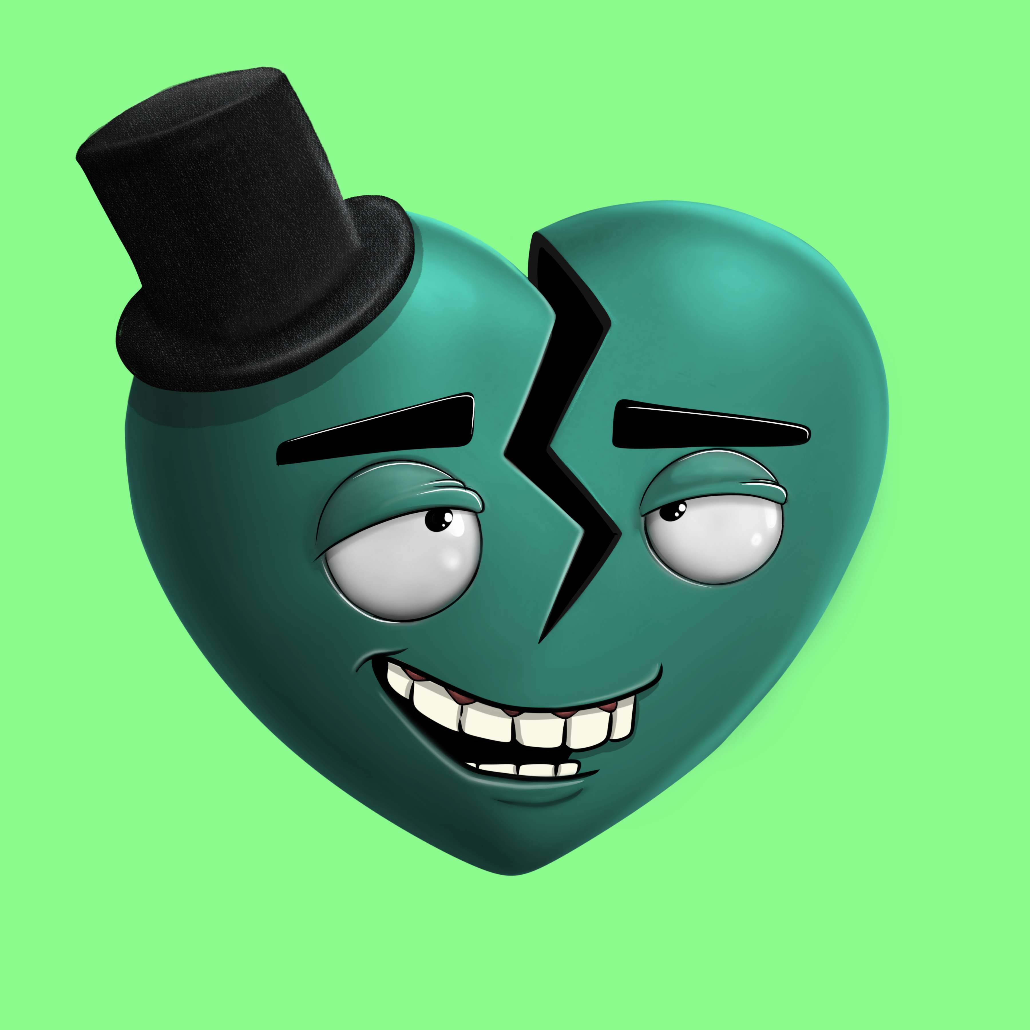 Broken Hearts Club #137 NFT on Algorand