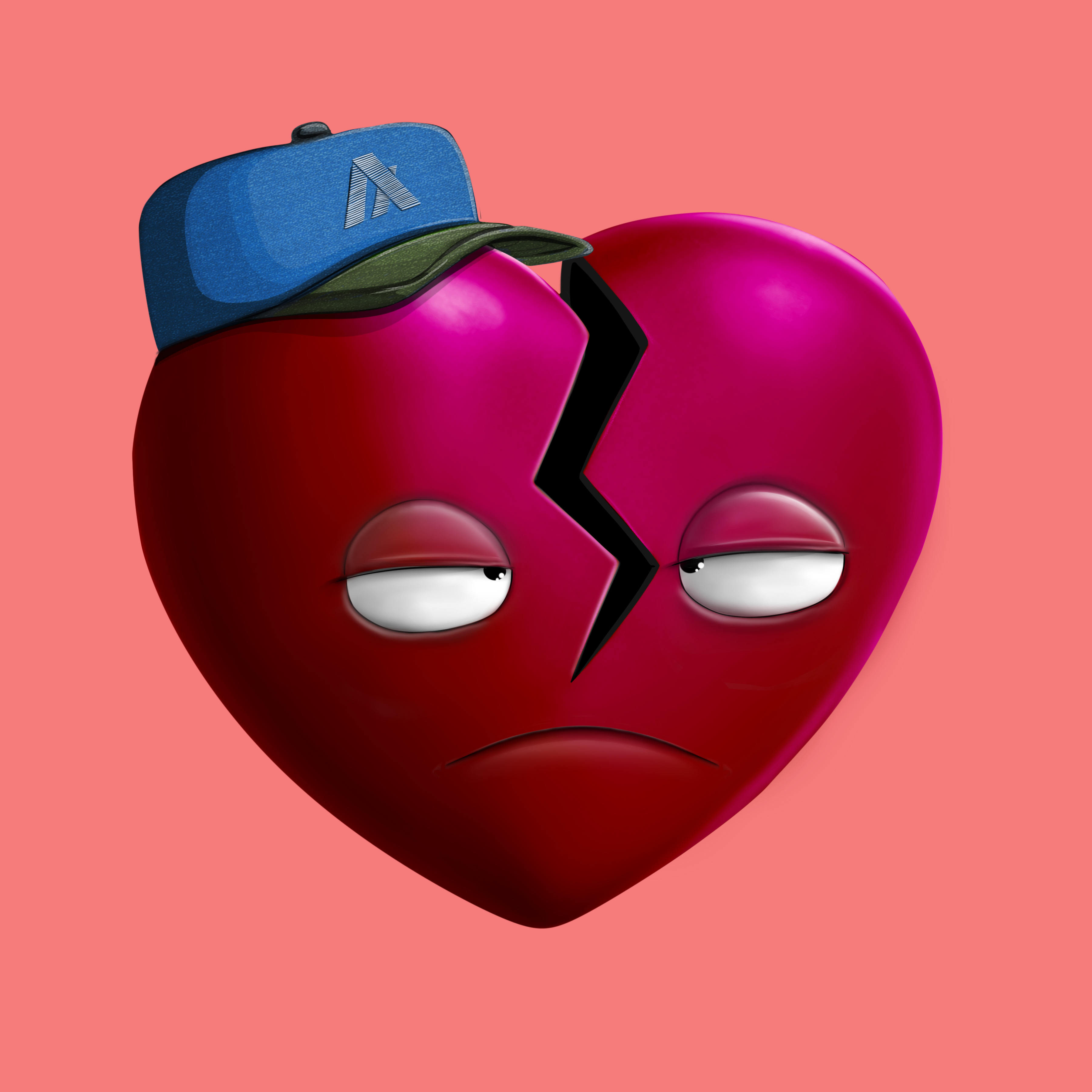 Broken Hearts Club #138 NFT on Algorand