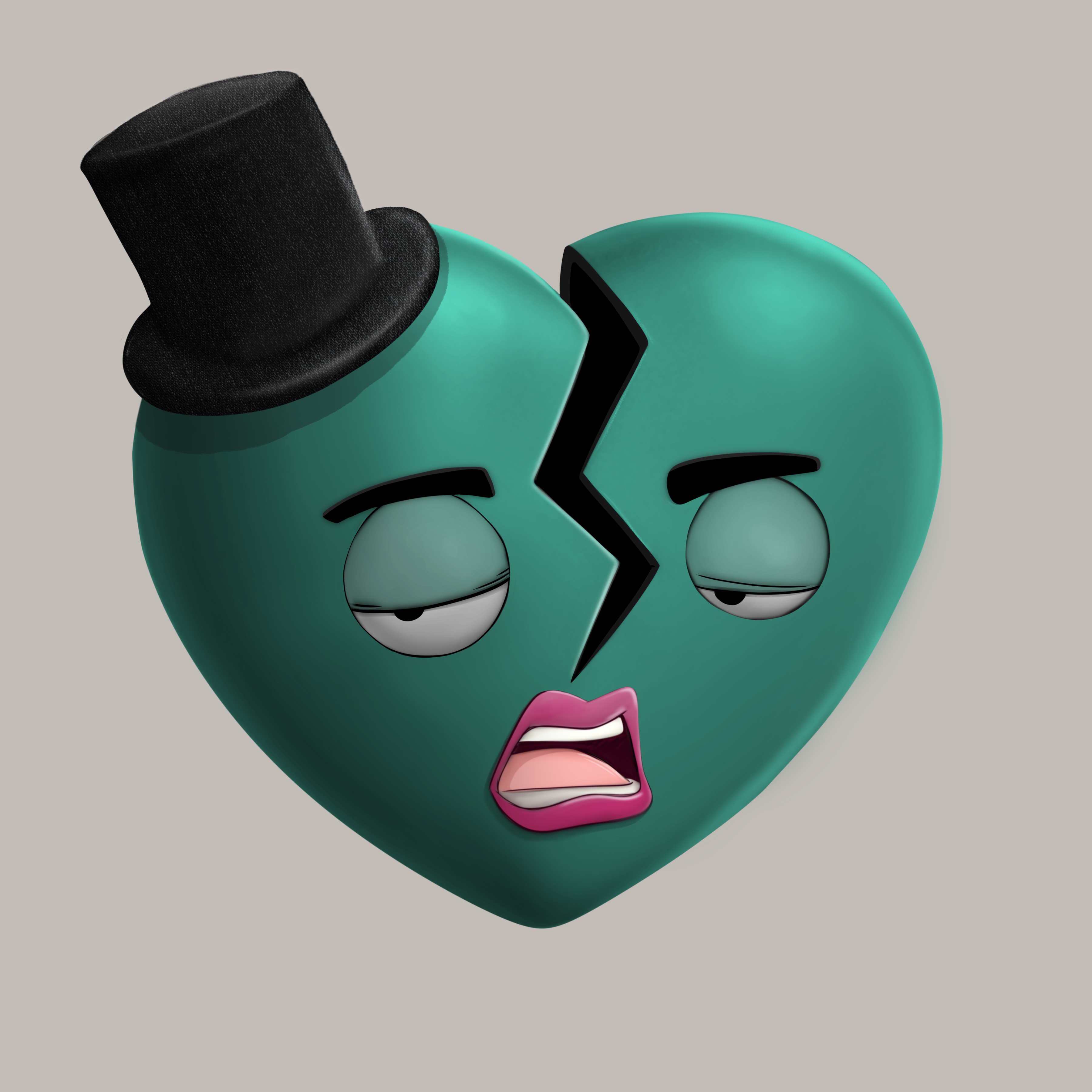 Broken Hearts Club #165 NFT on Algorand