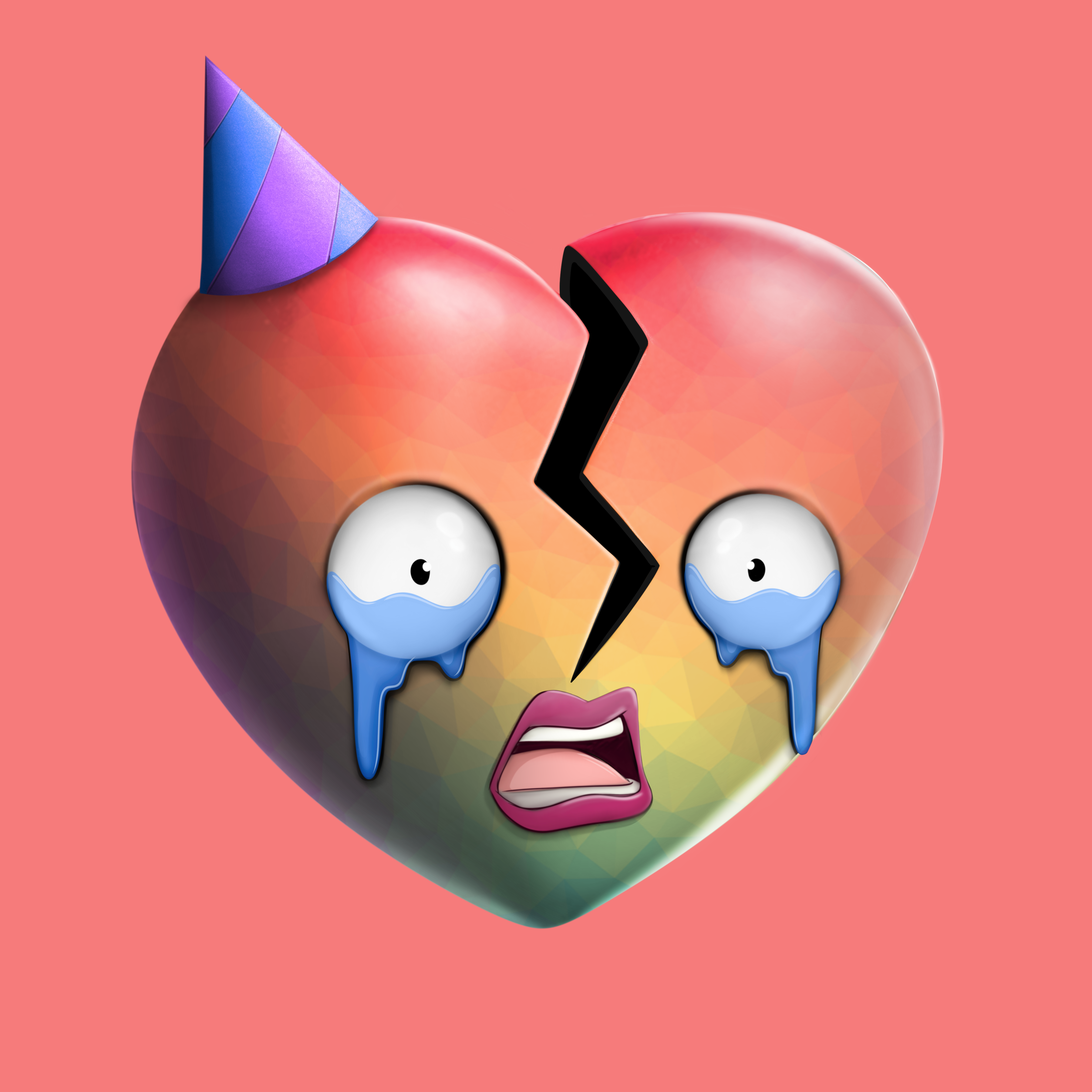 Broken Hearts Club #172 NFT on Algorand