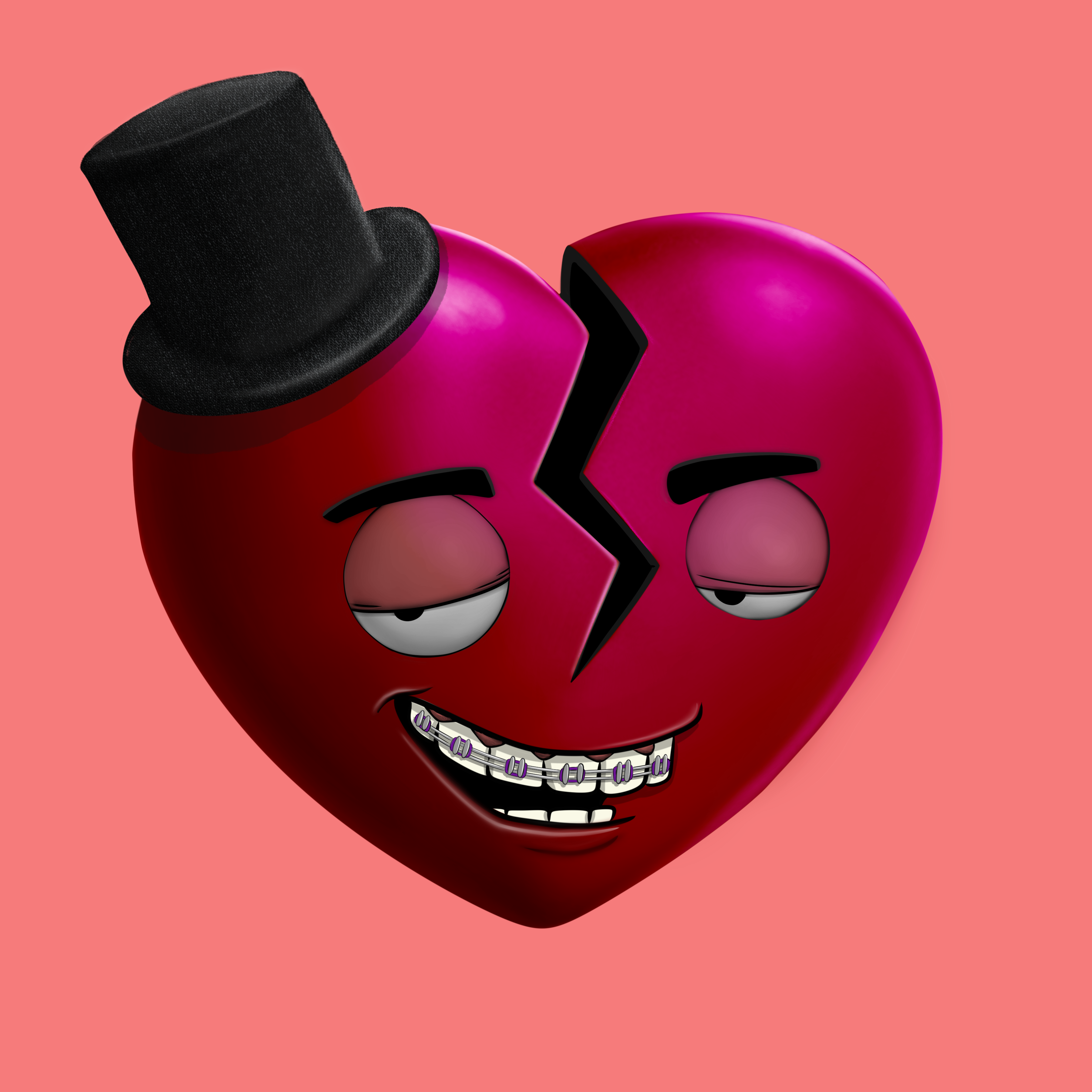 Broken Hearts Club #200 NFT on Algorand
