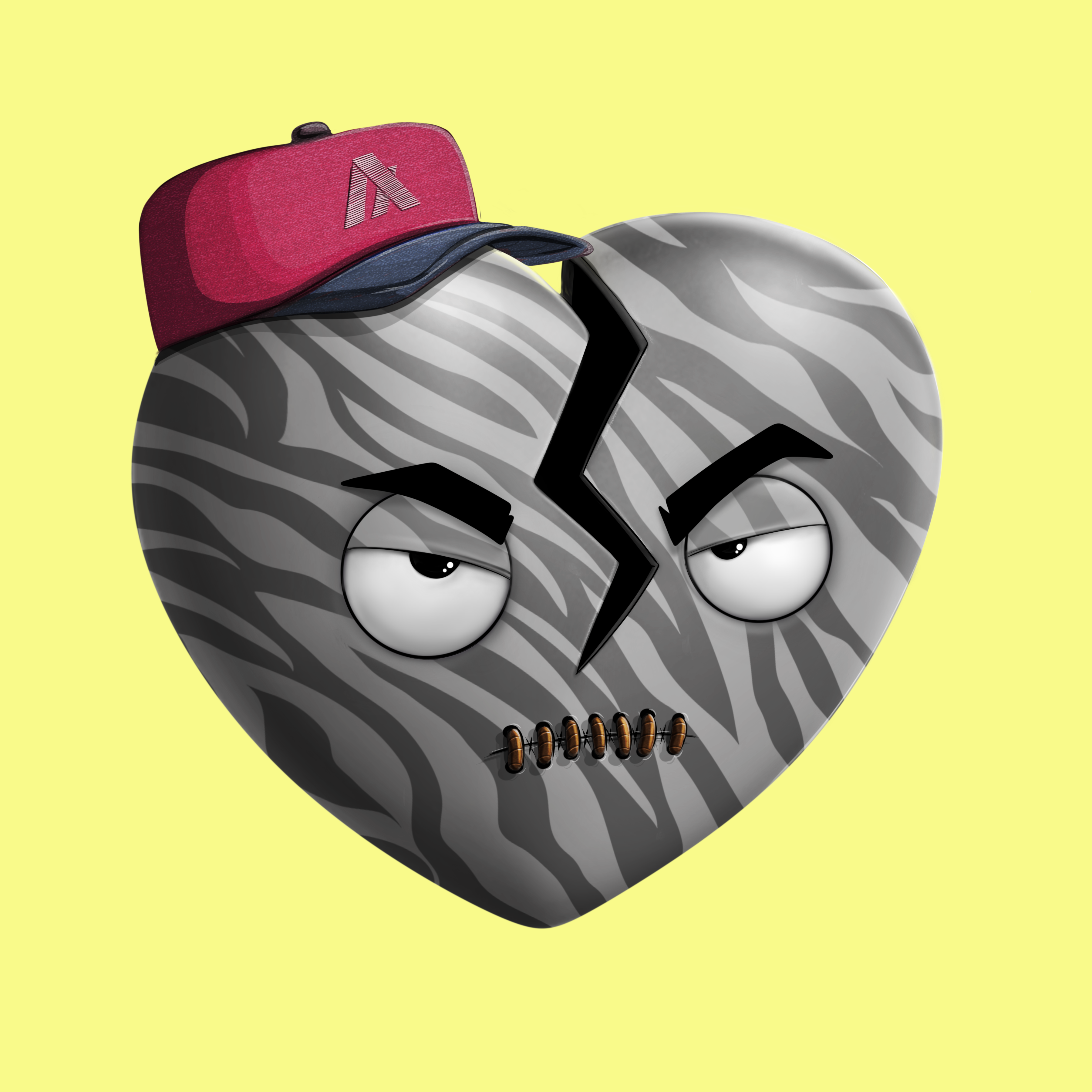 Broken Hearts Club #205 NFT on Algorand