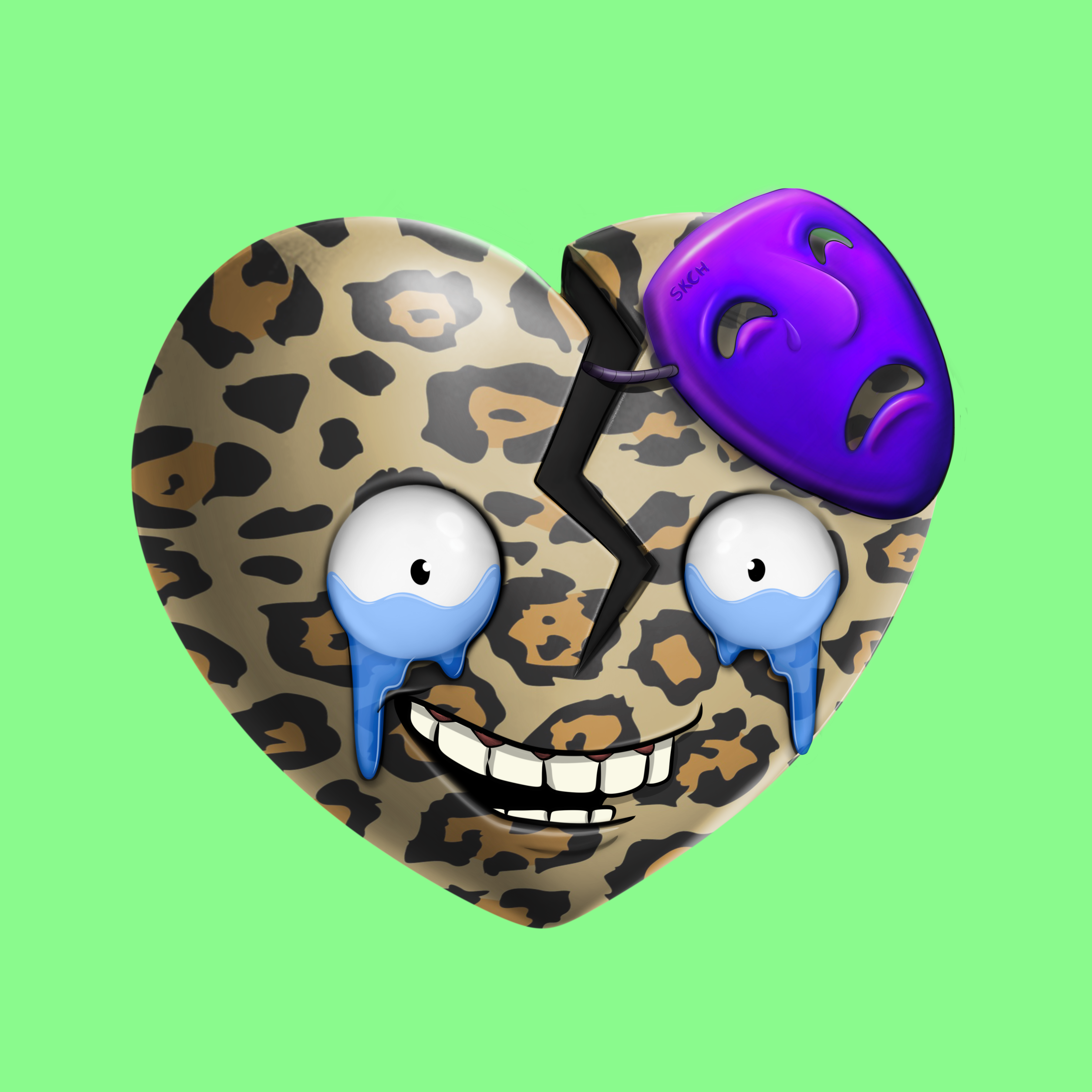 Broken Hearts Club #207 NFT on Algorand