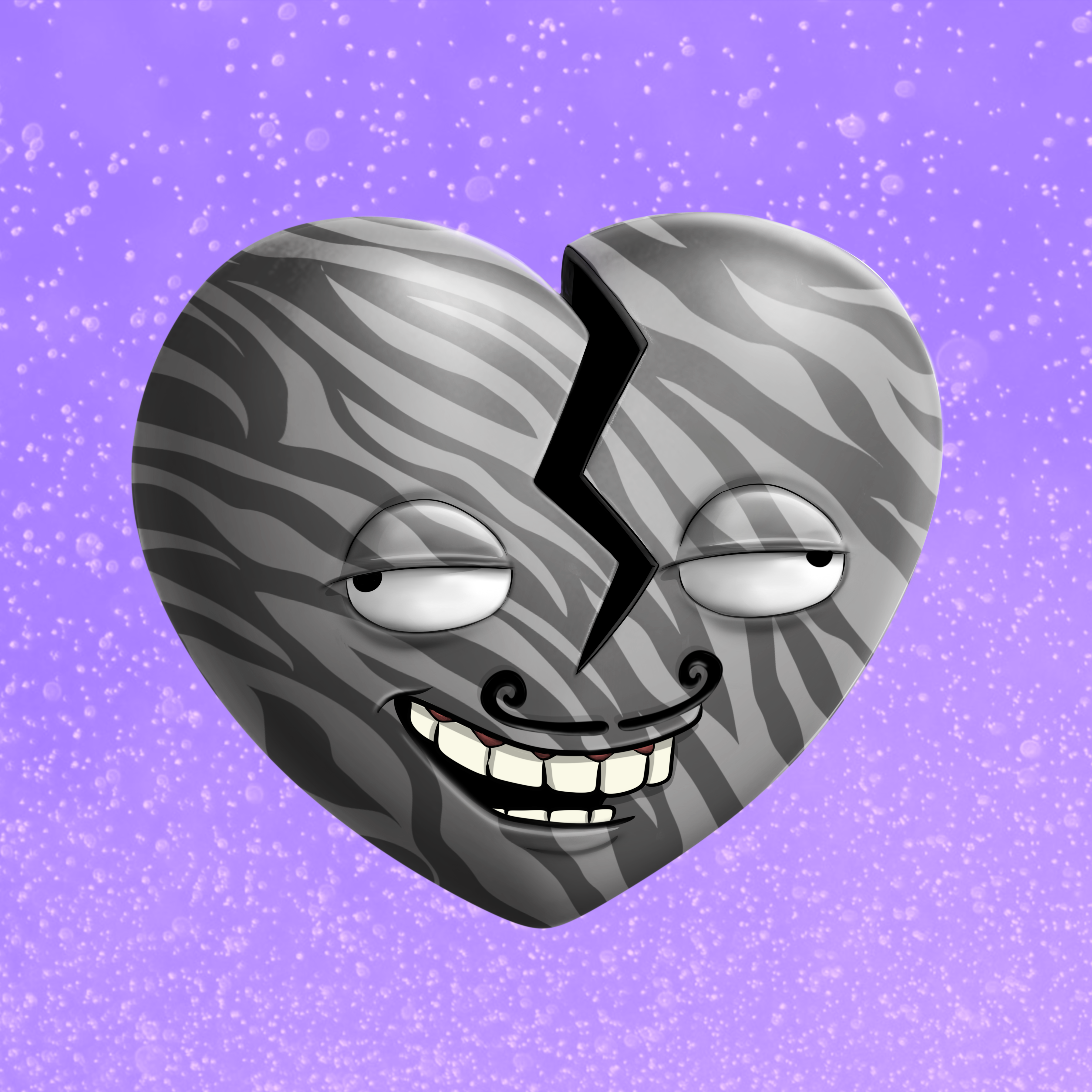 Broken Hearts Club #208 NFT on Algorand