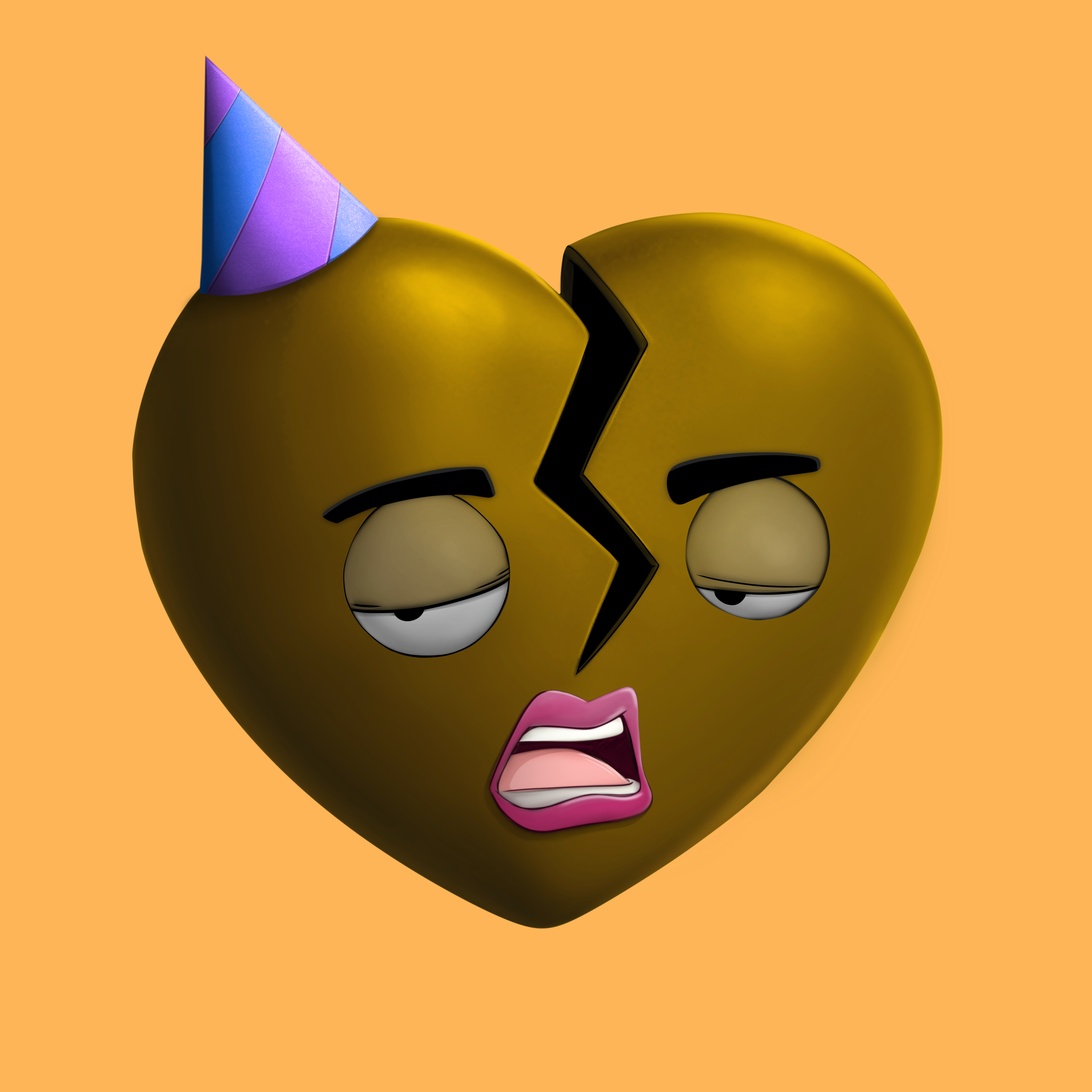 Broken Hearts Club #21 NFT on Algorand