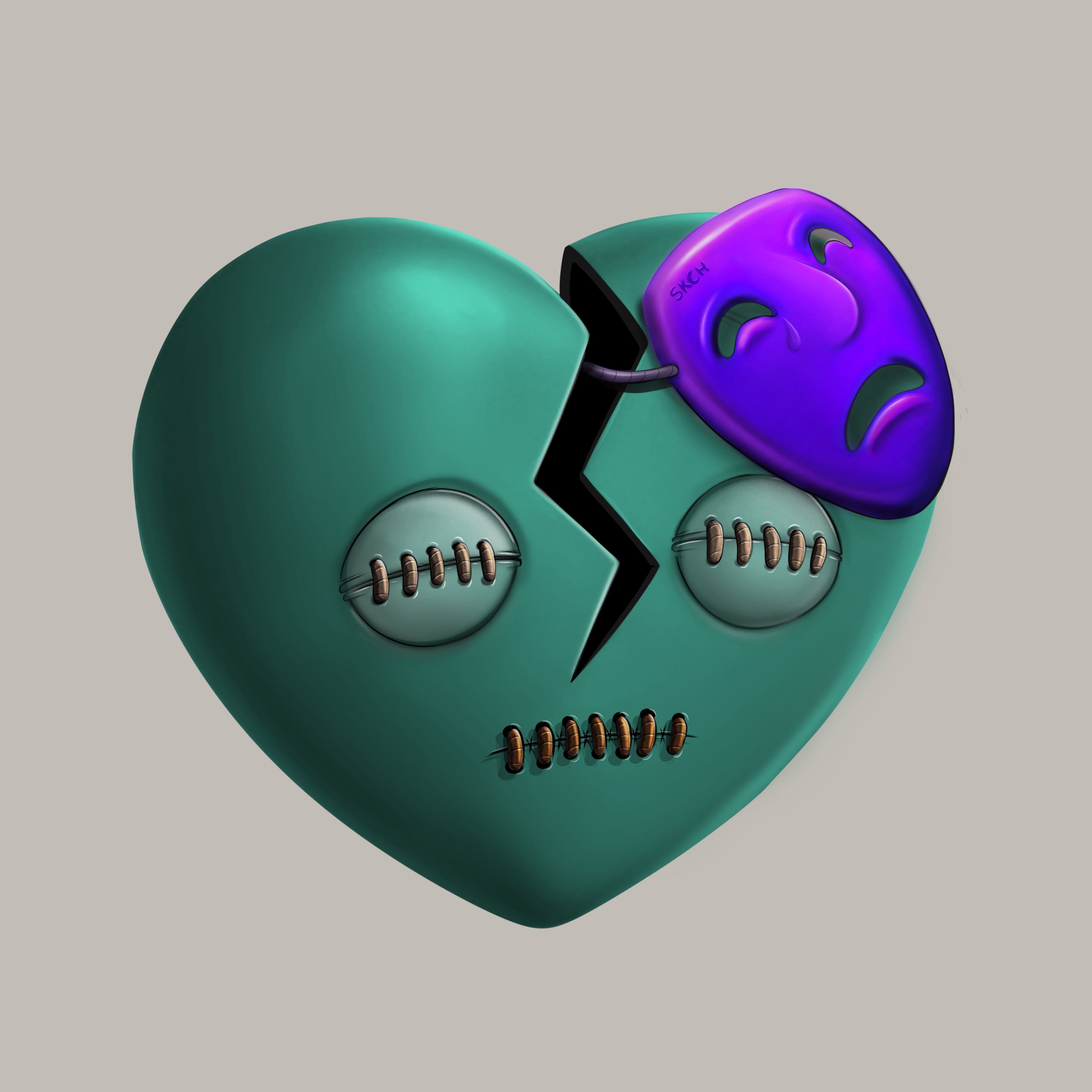 Broken Hearts Club #247 NFT on Algorand