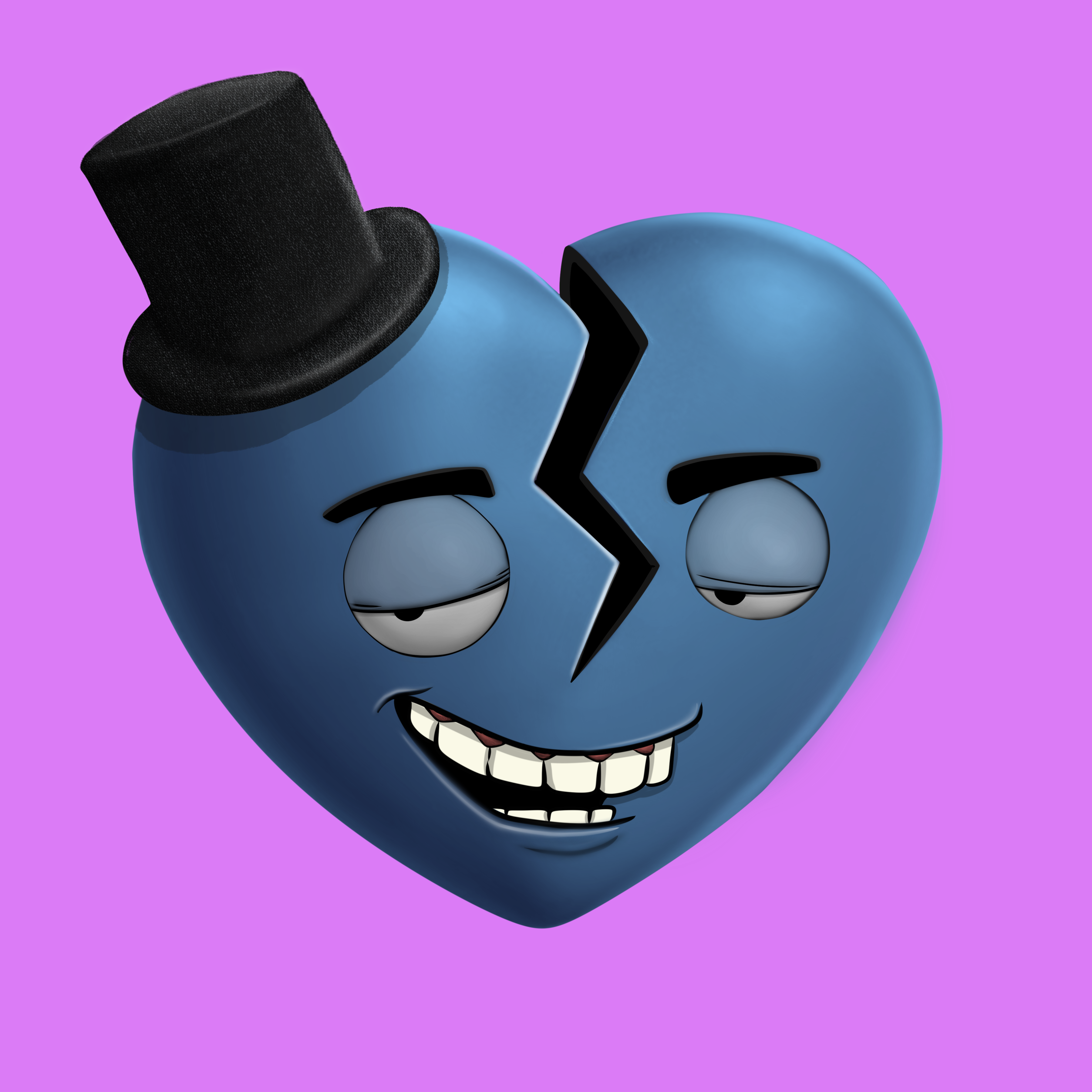Broken Hearts Club #254 NFT on Algorand
