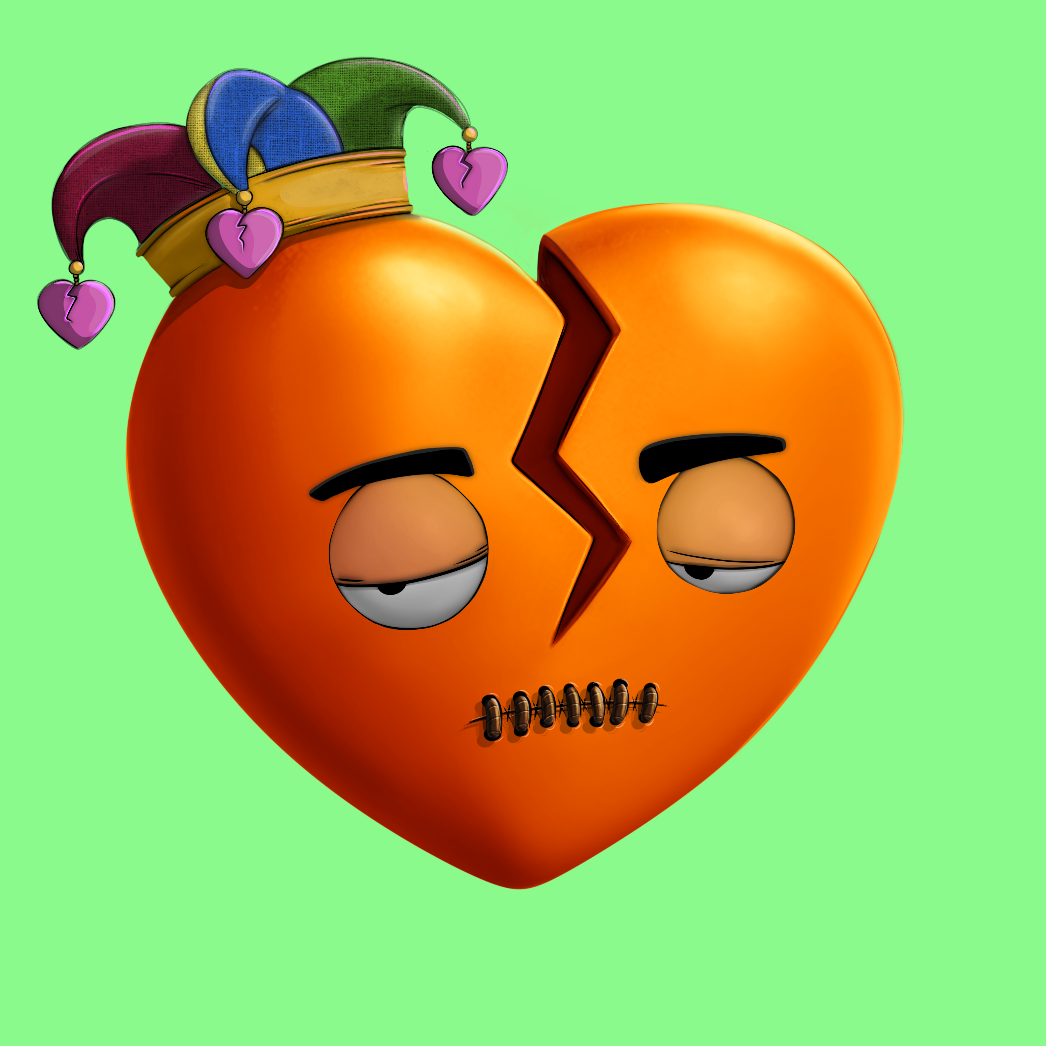 Broken Hearts Club #269 NFT on Algorand