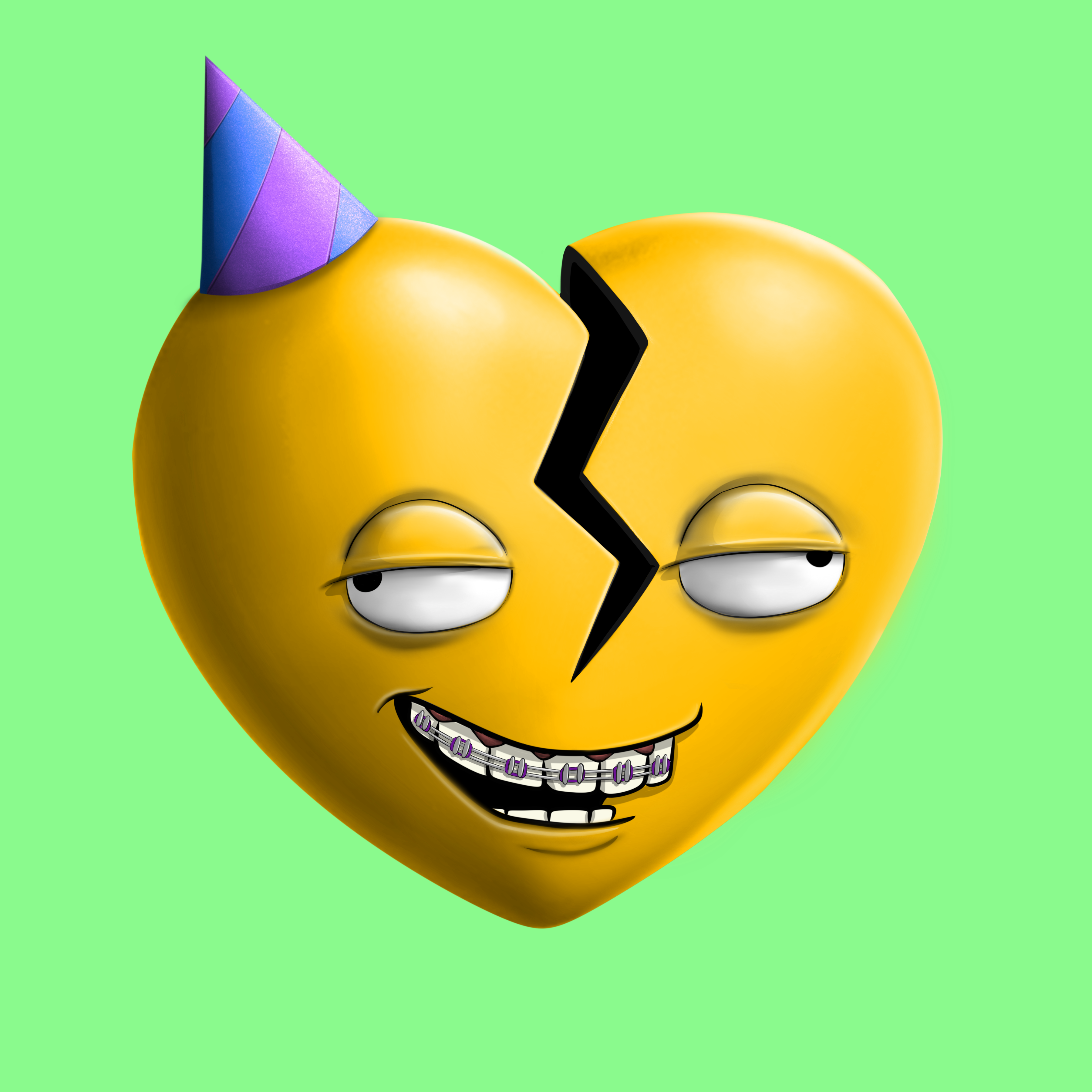 Broken Hearts Club #28 NFT on Algorand