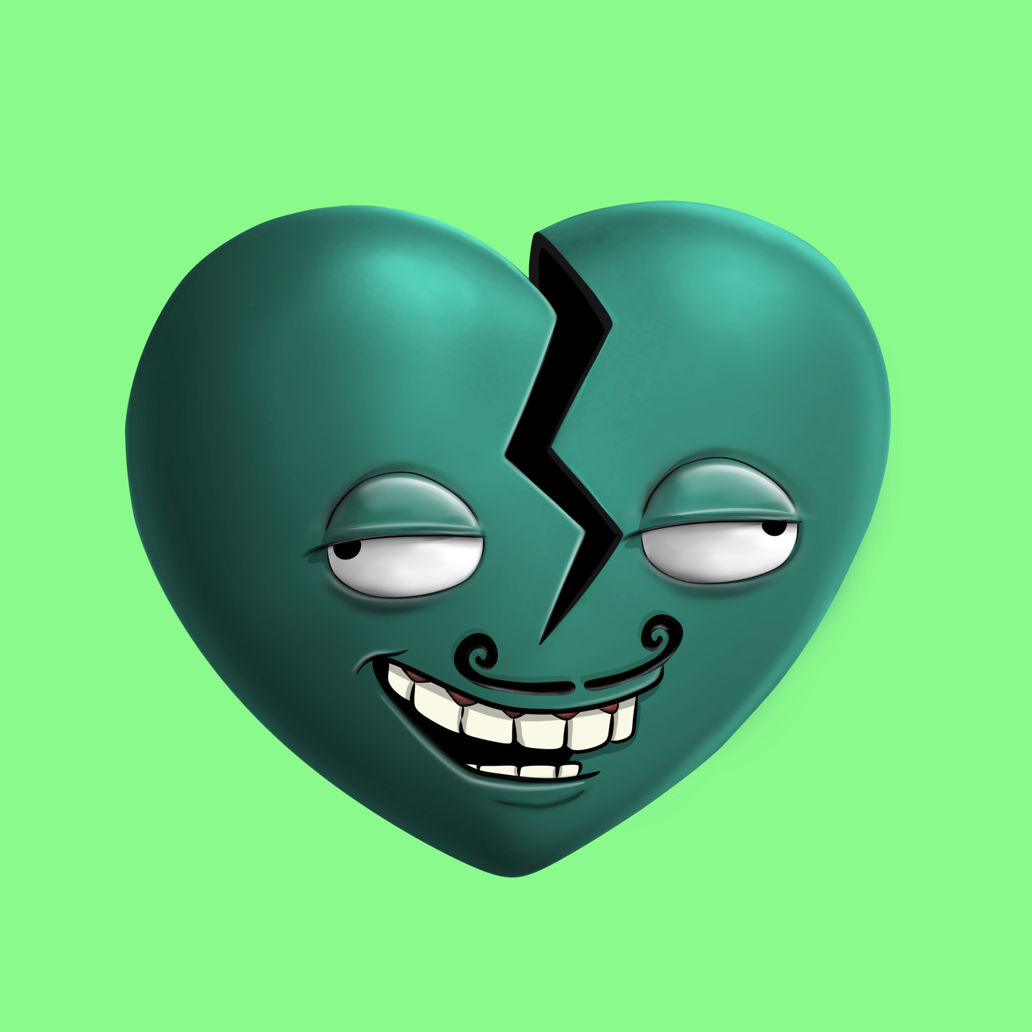 Broken Hearts Club #288 NFT on Algorand